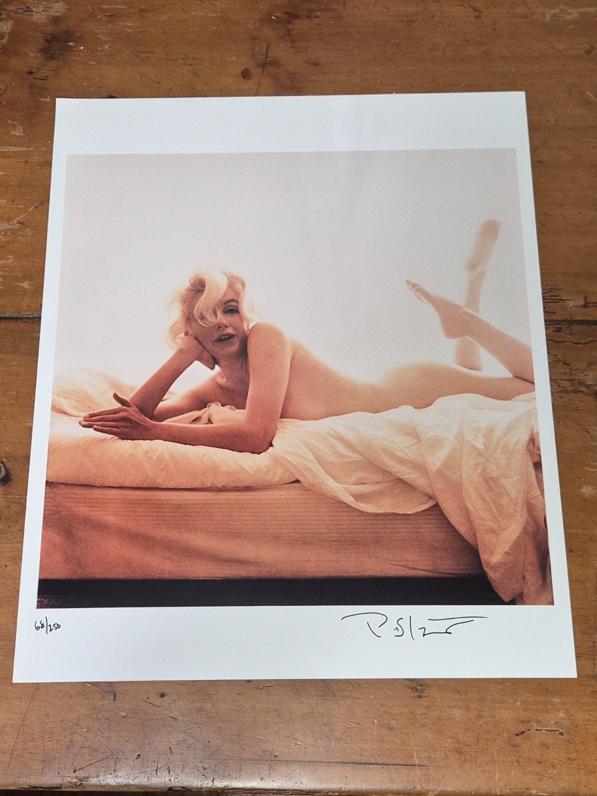 Bert Stern Marilyn Monroe 2 Last Sitting Signed Numbered Chromogenic Print 24x20 Bert Stern Marilyn Monroe 2 Last Sitting Signed Numbered Chromogenic Print 24x20