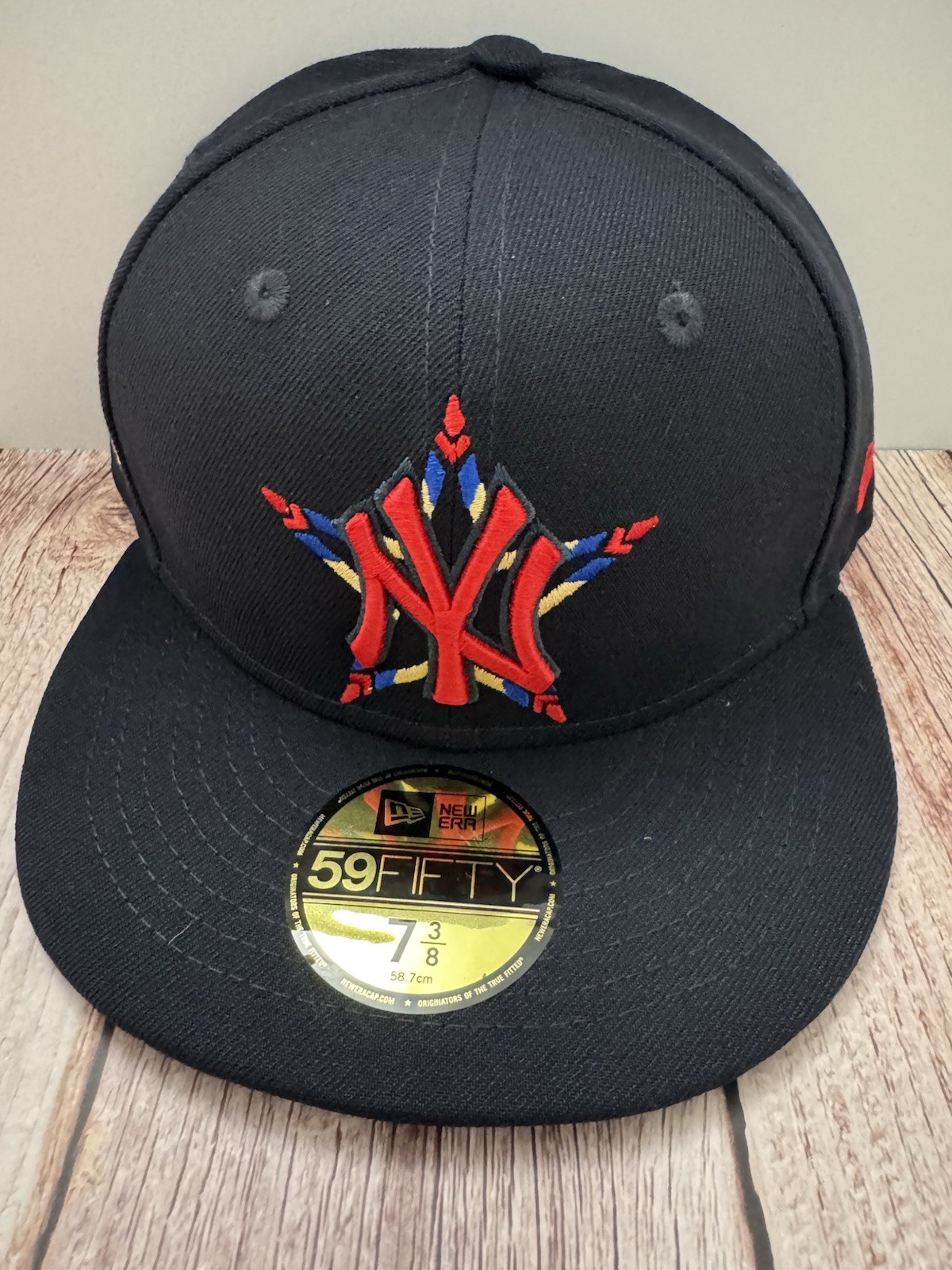 All-Star Game themed New Era 59FIFTY fitted hat Size 7 3/8 All-Star Game themed New Era 59FIFTY fitted hat Size 7 3/8