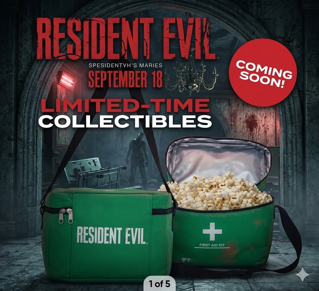 AMC Resident Evil 2026 Popcorn Bucket Pre‑Order Limited Edition Collectible AMC Resident Evil 2026 Popcorn Bucket Pre‑Order Limited Edition Collectible