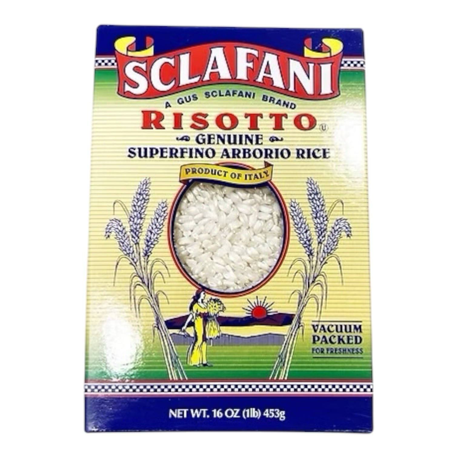 Sclafani Genuine Arborio Rice Super Fino 16 Oz Imported From Italy 3 Pack