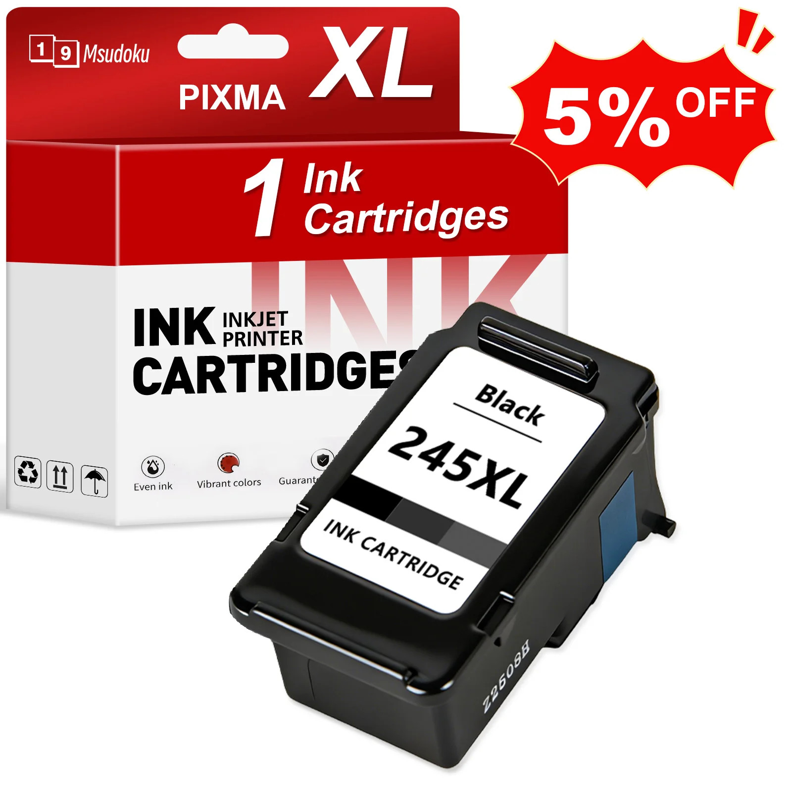 PG-245XL CL-246XL Ink Cartridge for Canon PIXMA MX490 MG2522 MG2520 TR4520