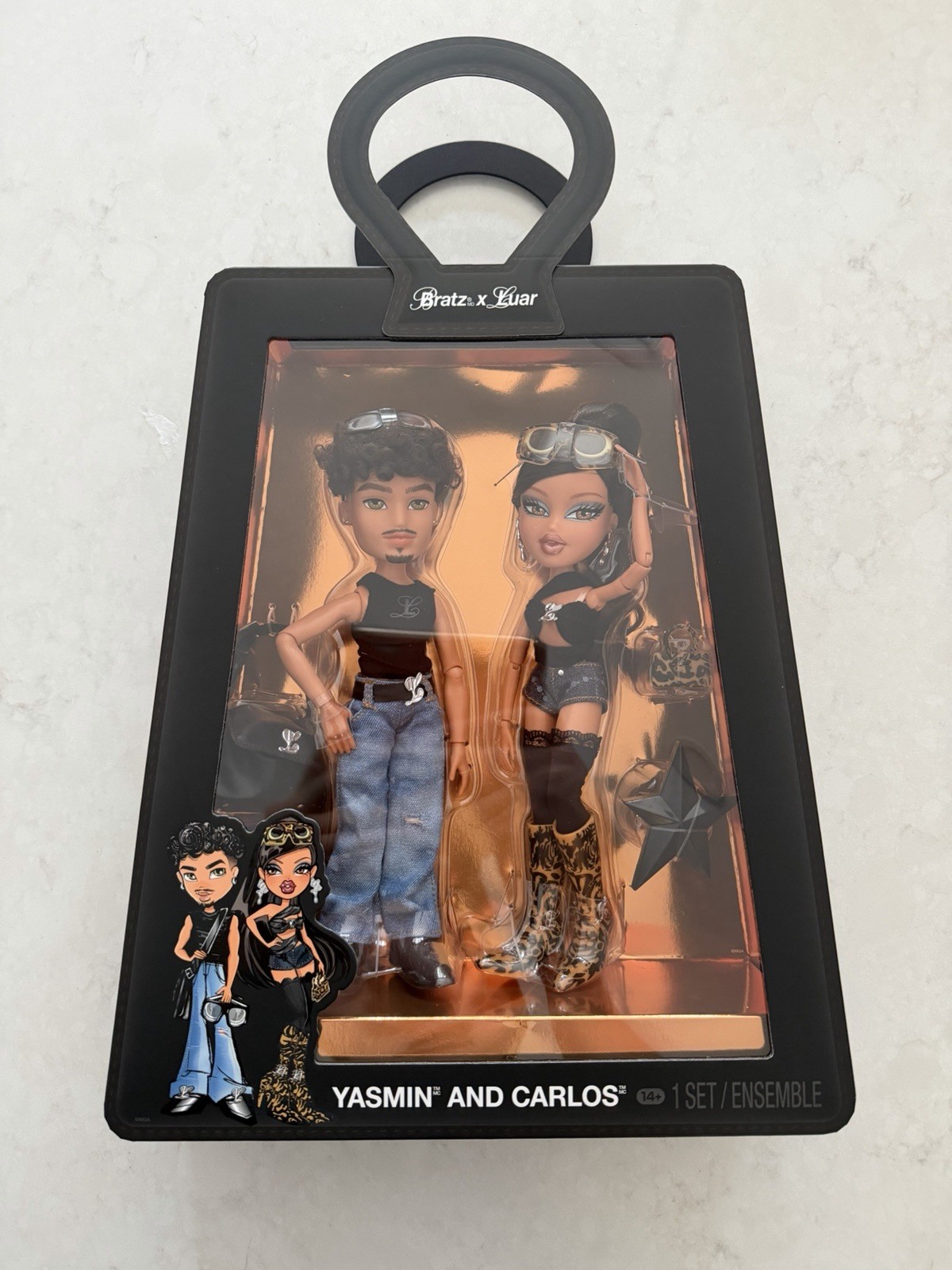 Bratz x Luar Collector Dolls 2 Pack Yasmin & Carlos Limited Sealed New IN HAND