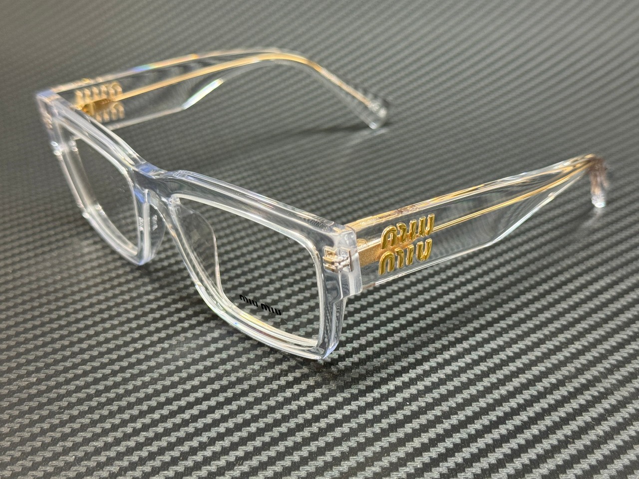 MIU MIU MU 02XV 2AZ1O1 Transparent Women\'s 54 mm Eyeglasses