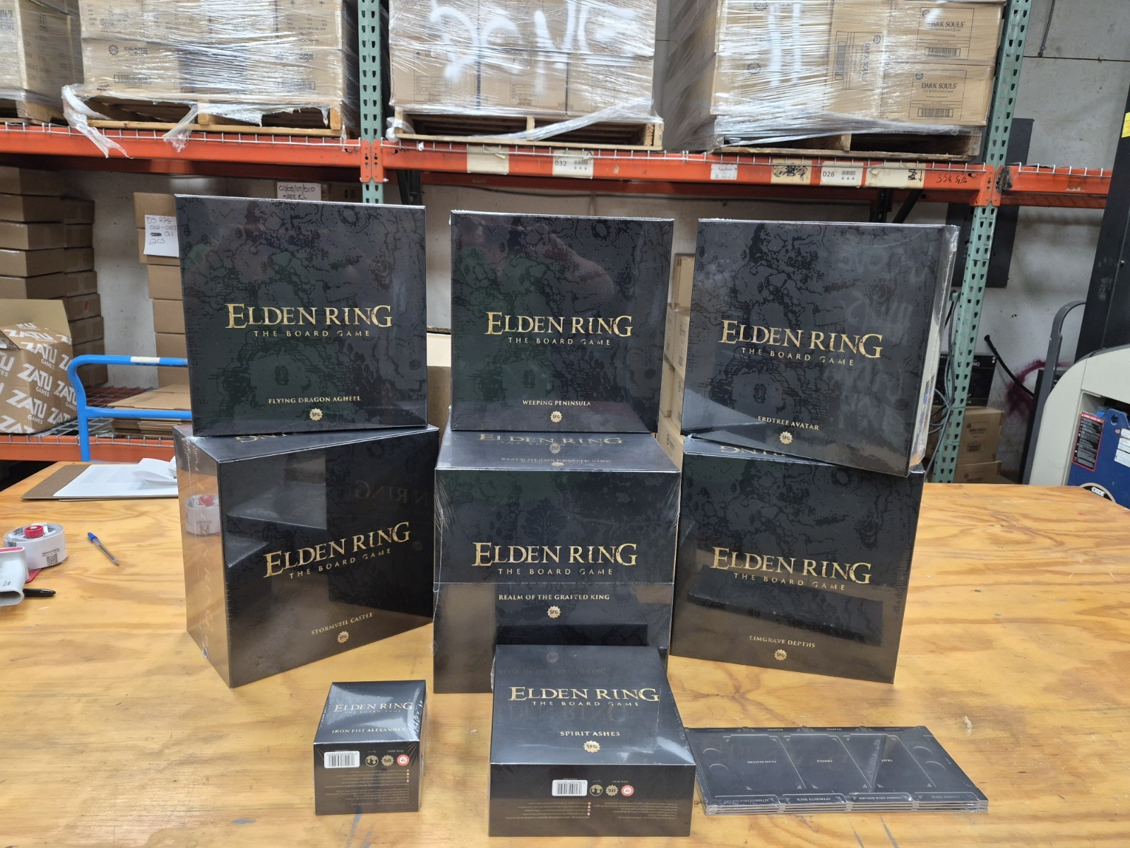 PRESALE*- Elden Ring: The Board Game - All-in KS + PM Packout 2 Cartons - EN NEW