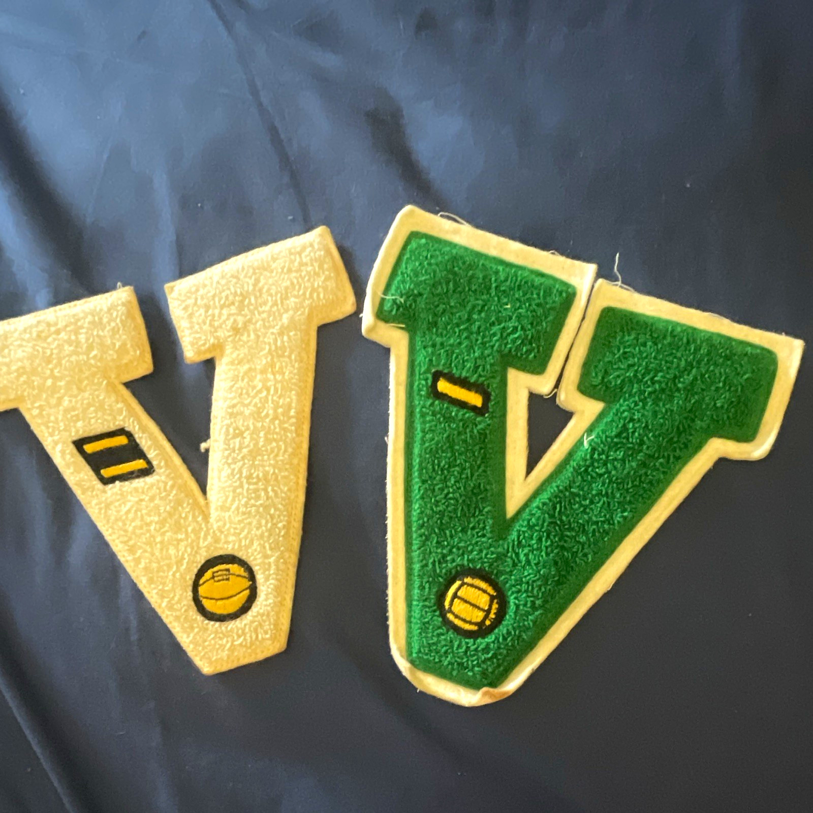 Vincennes Indiana vintage letterman patches Lincoln High & Rivet High School… Vincennes Indiana vintage letterman patches Lincoln High & Rivet High School…