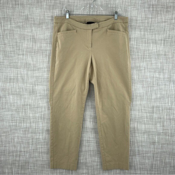 Lane Bryant Size 16 Women\'s Tan crop pants 0397