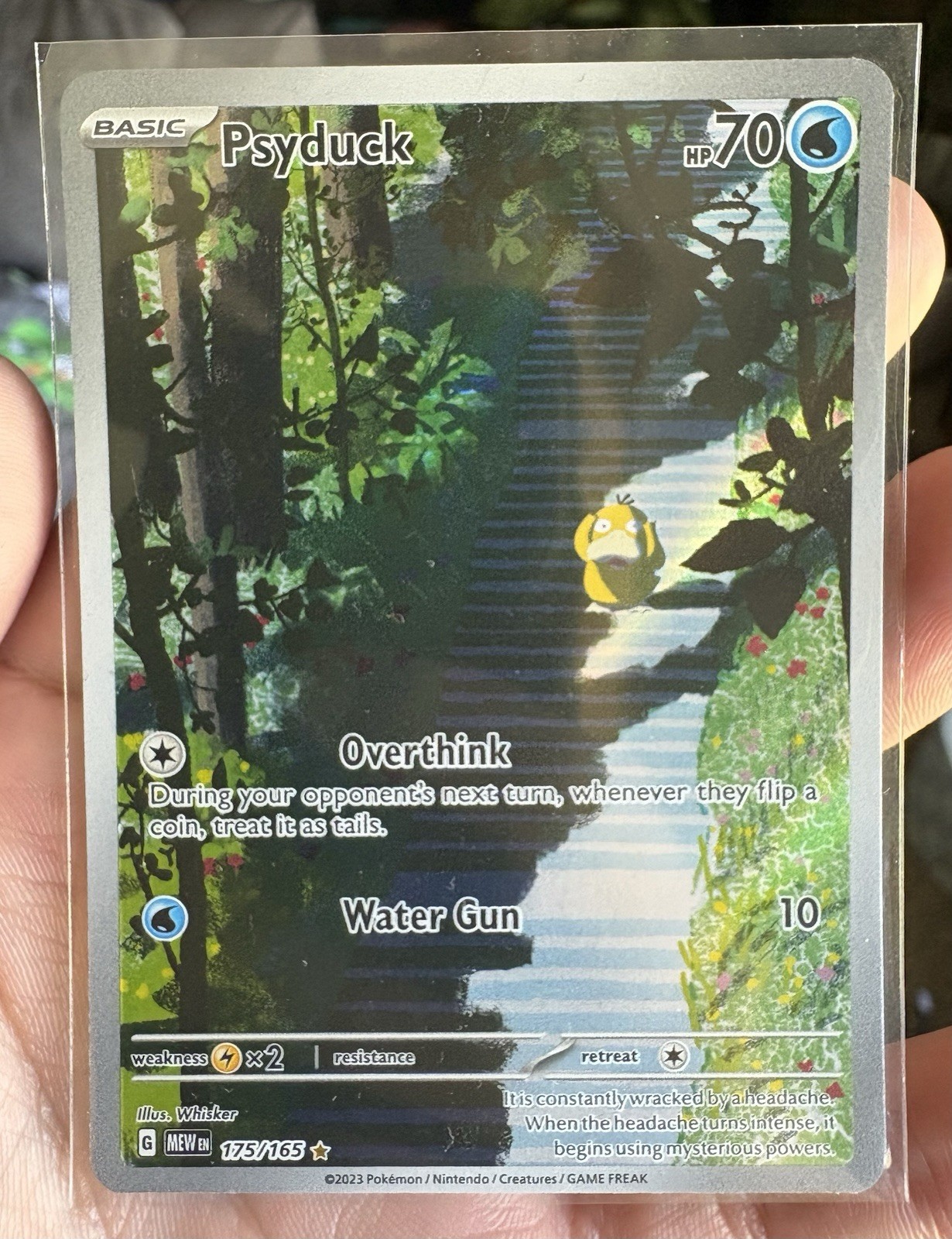 Psyduck 175/165 Sv: Scarlet & Violet 151 Illustration Rare Psyduck 175/165 Sv: Scarlet & Violet 151 Illustration Rare