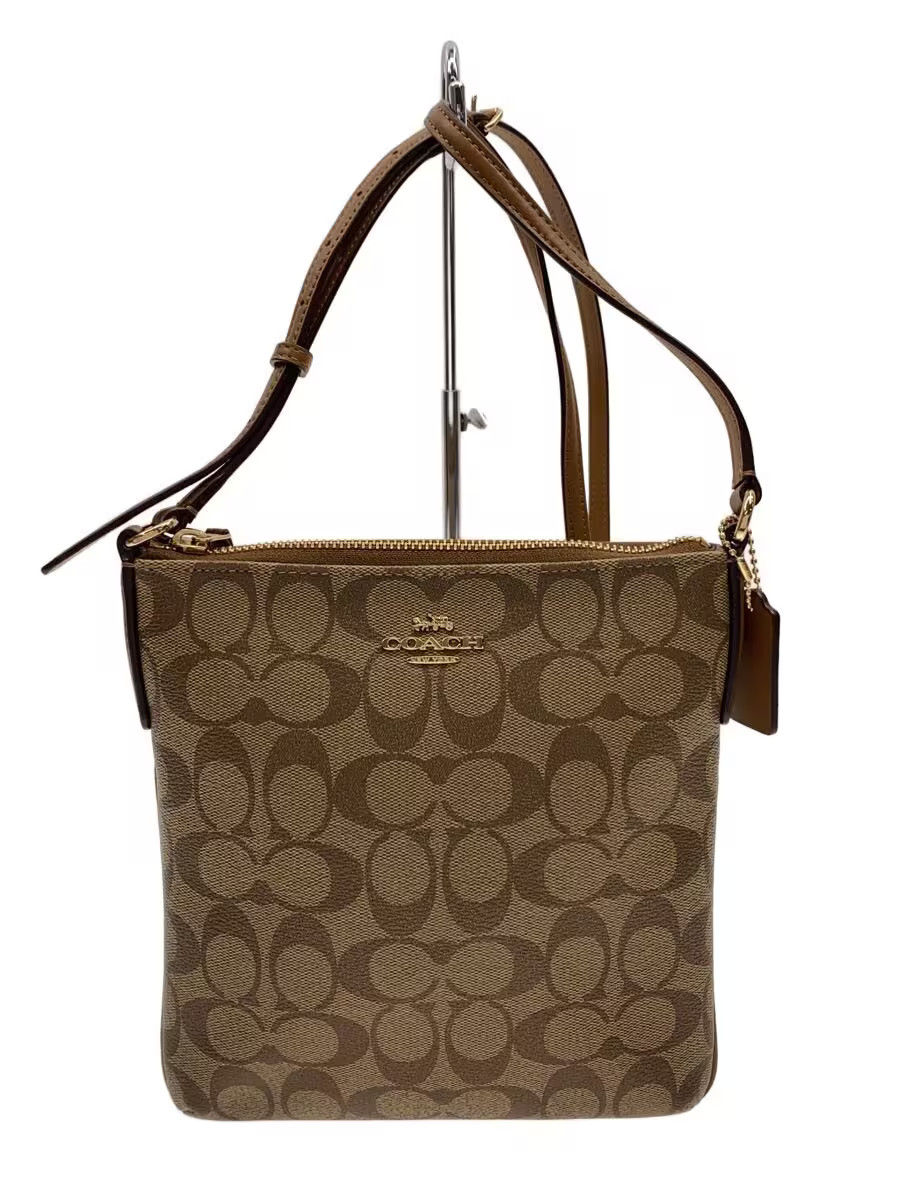 COACH Shoulder Bag/Leather/BRW/Pattern/F58309/Signature Shoulder//