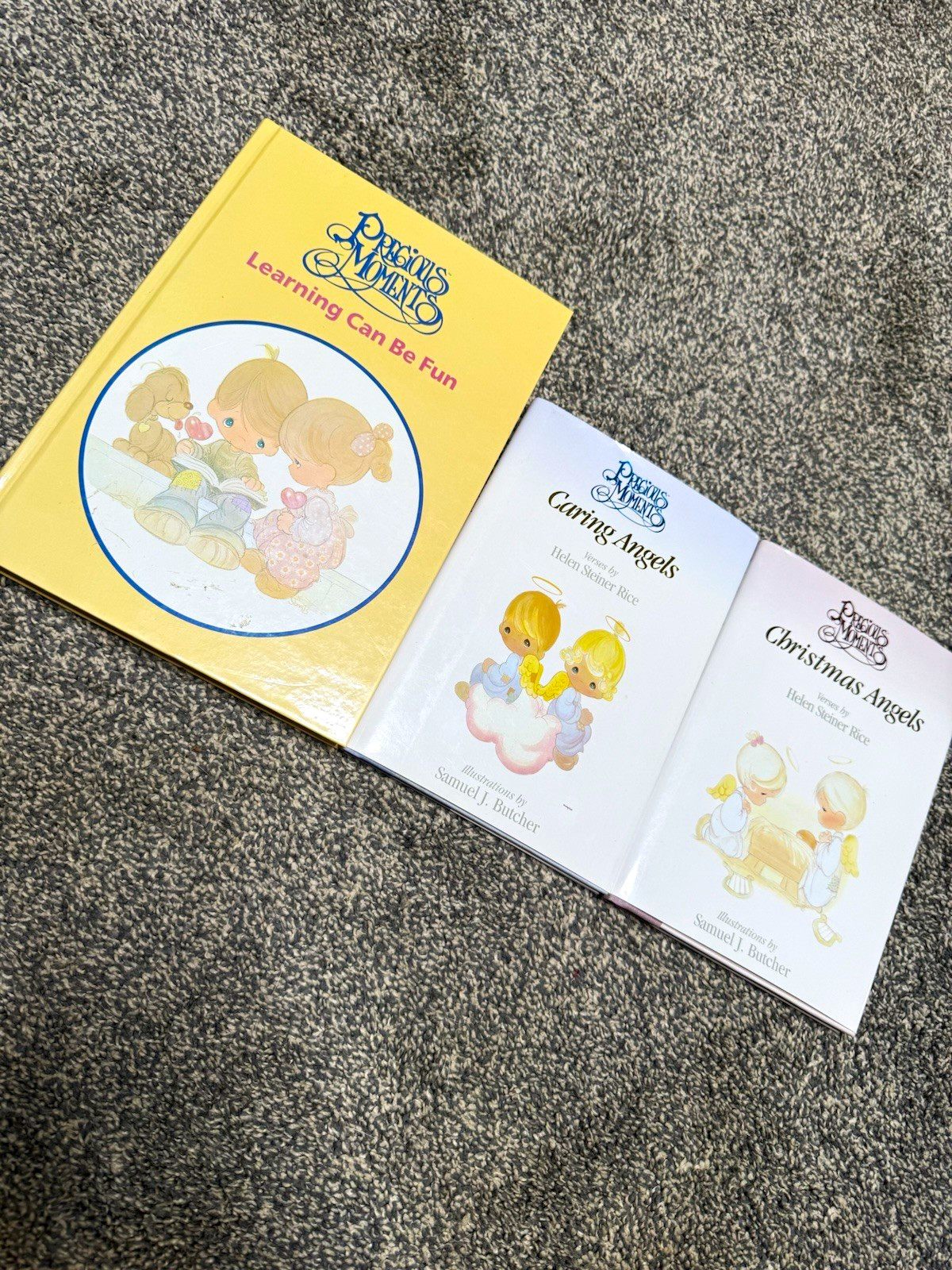 Vintage Precious Moments Lot of 3 Children\'s Hardcover Books Angel Poems Vintage Precious Moments Lot of 3 Children\'s Hardcover Books Angel Poems