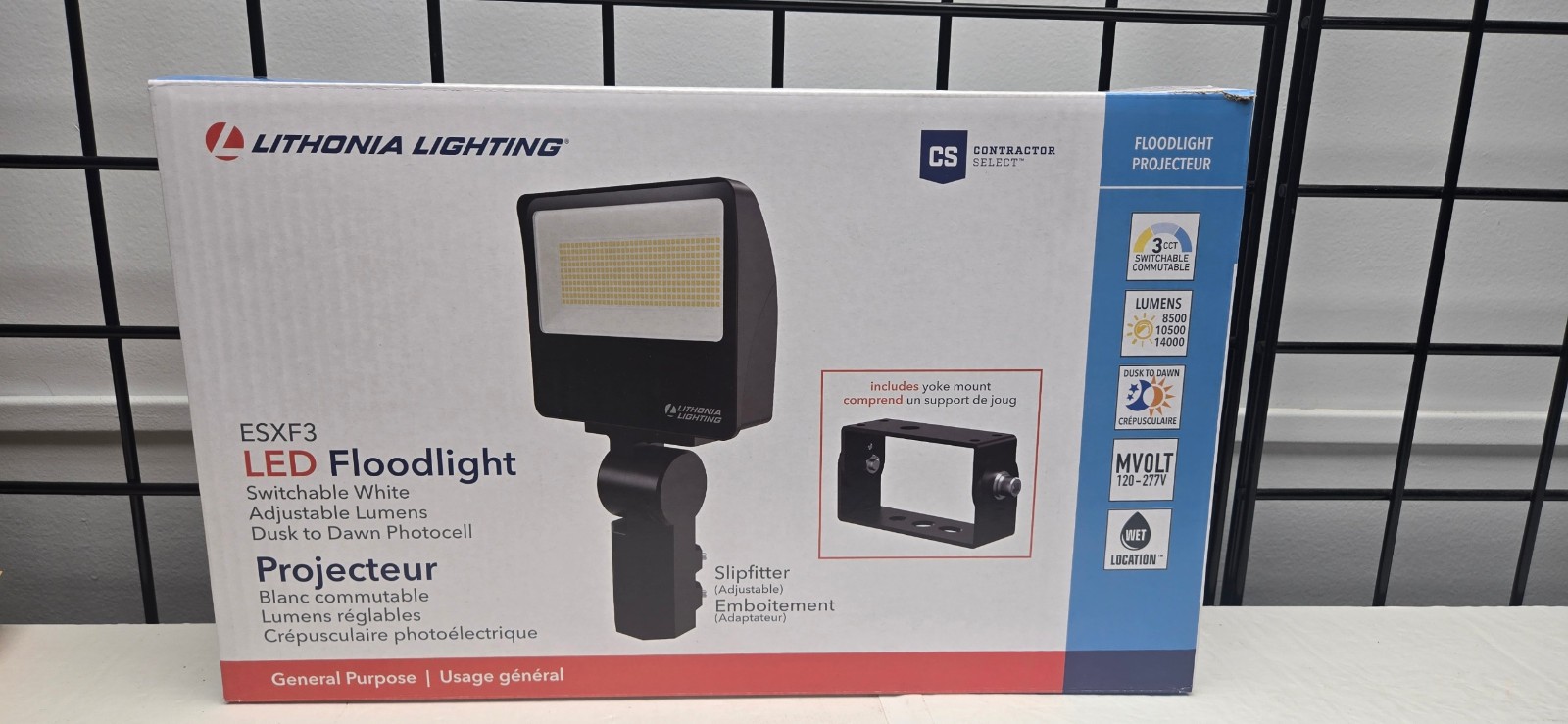 Lithonia Lighting ESXF3 All-in-One LED Flood Light, Waterproof LED Outdoor Light Lithonia Lighting ESXF3 All-in-One LED Flood Light, Waterproof LED Outdoor Light
