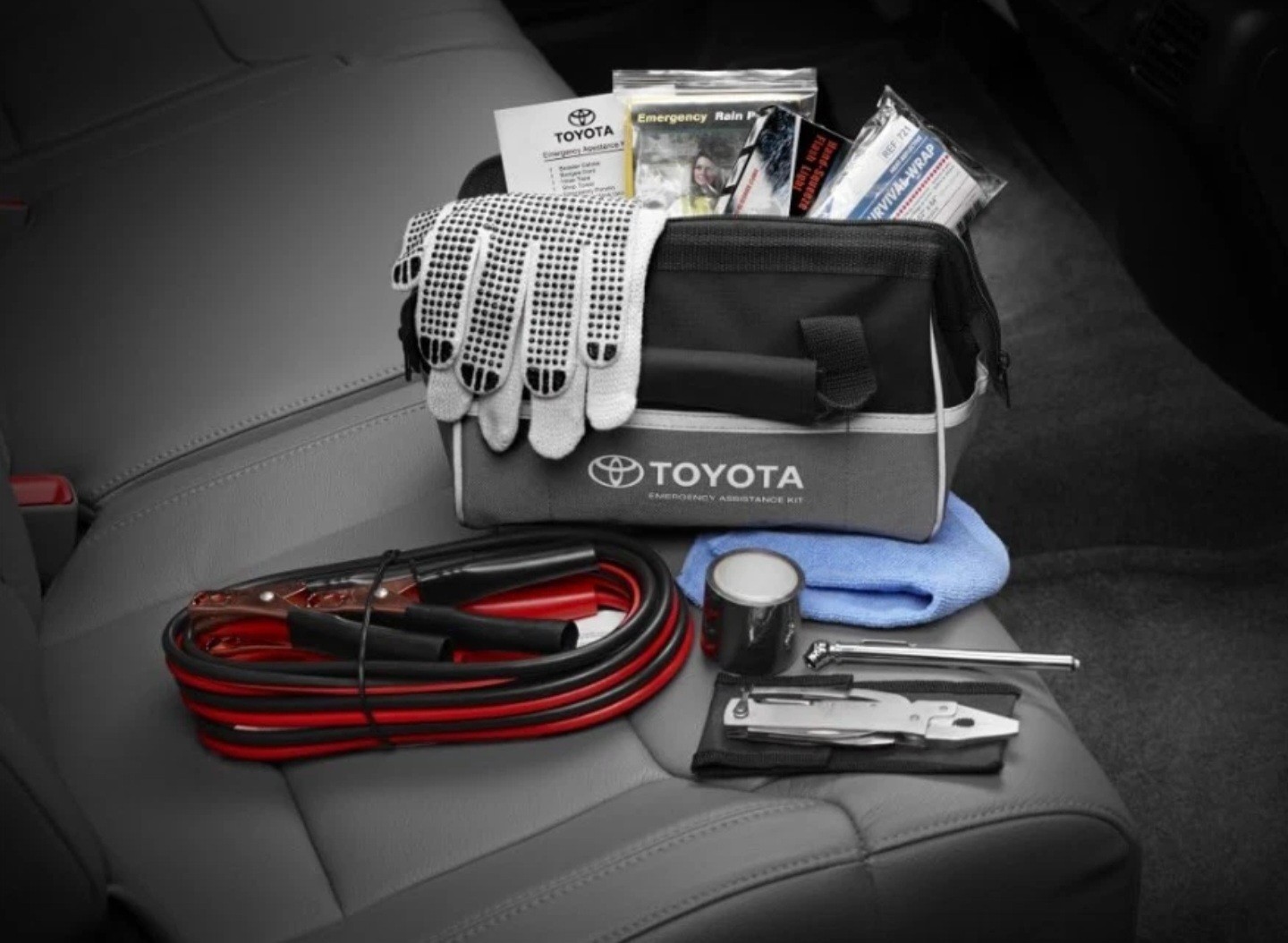 GENUINE OEM TOYOTA ROADSIDE EMERGENCY ASSISTANCE KIT PT420-00130 GENUINE OEM TOYOTA ROADSIDE EMERGENCY ASSISTANCE KIT PT420-00130