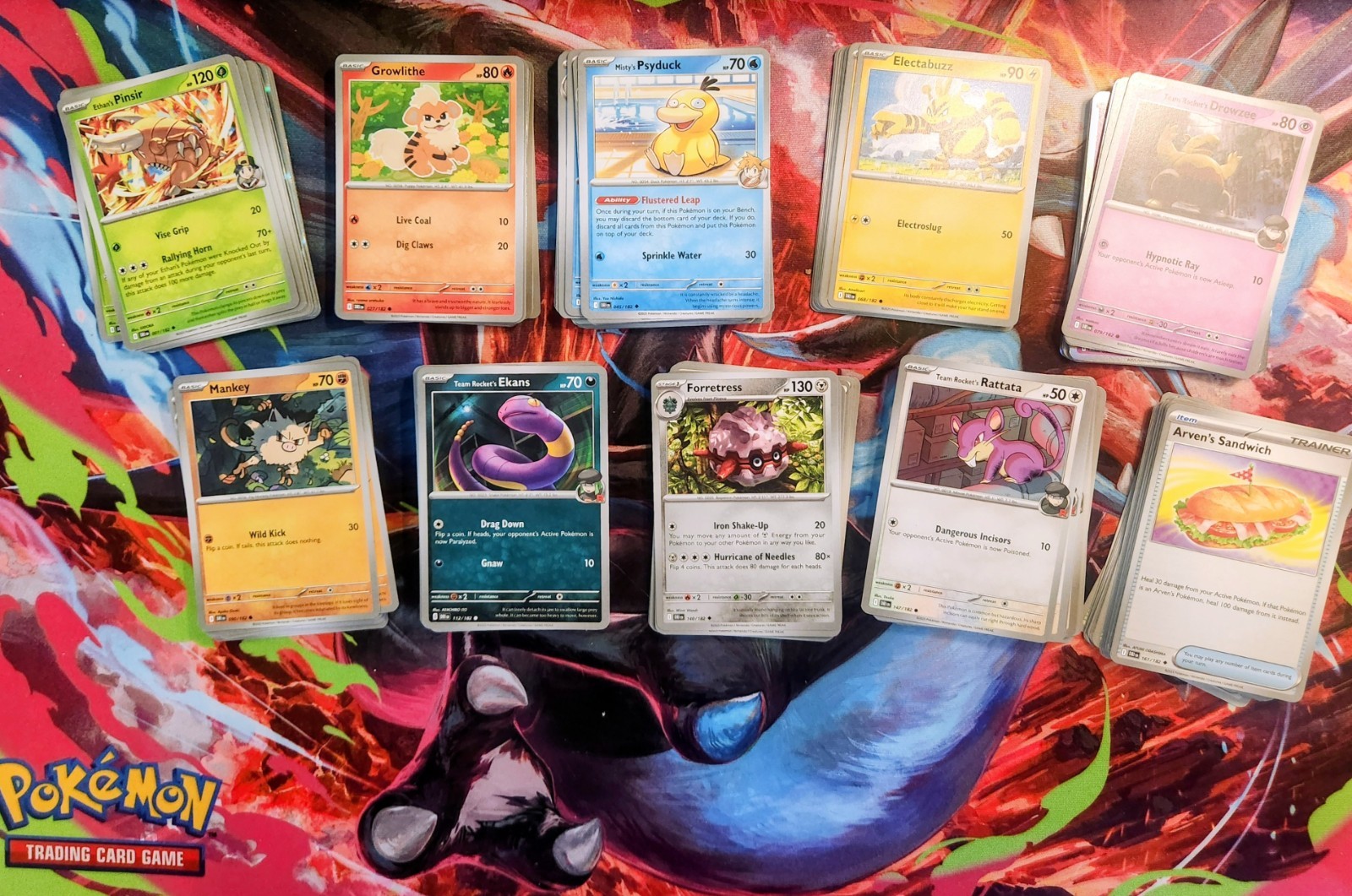 Pokémon TCG Destined Rivals - Complete Base Set C/UC/Rares - 165 Cards ALL NM Pokémon TCG Destined Rivals - Complete Base Set C/UC/Rares - 165 Cards ALL NM