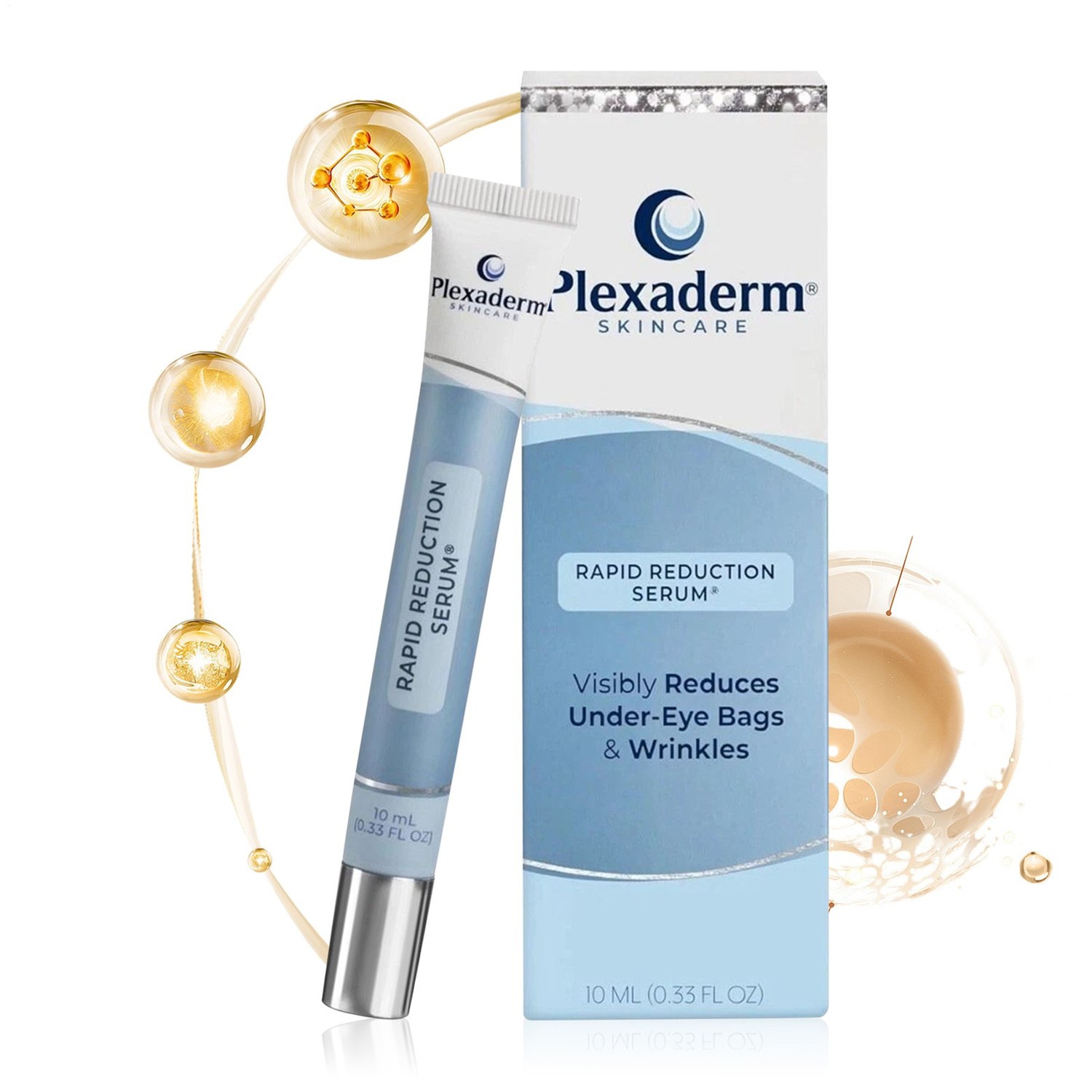Plexaderm Rapid Reduction Eye Serum - Visibly Reduces Under-Eye Bags, Wrinkles🔥 Plexaderm Rapid Reduction Eye Serum - Visibly Reduces Under-Eye Bags, Wrinkles🔥