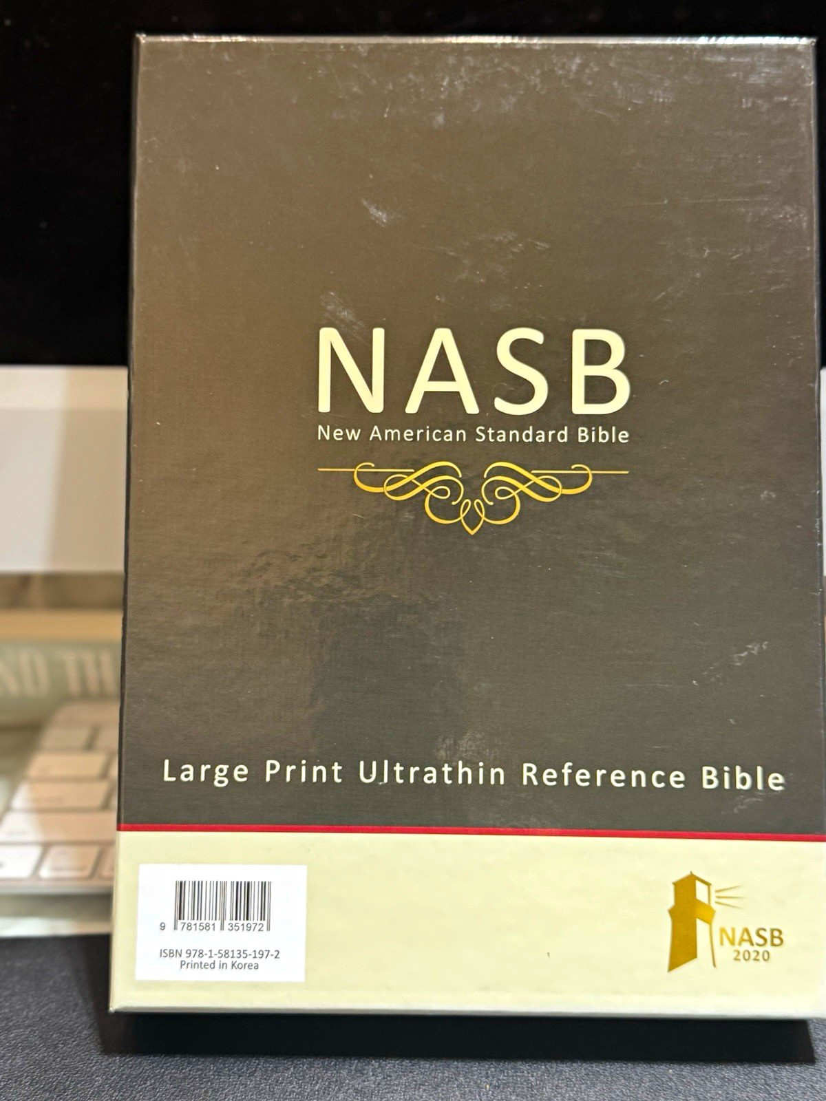 The Lockman Foundation NASB 2020 Large Print Ultrathin Reference Bible Brown The Lockman Foundation NASB 2020 Large Print Ultrathin Reference Bible Brown