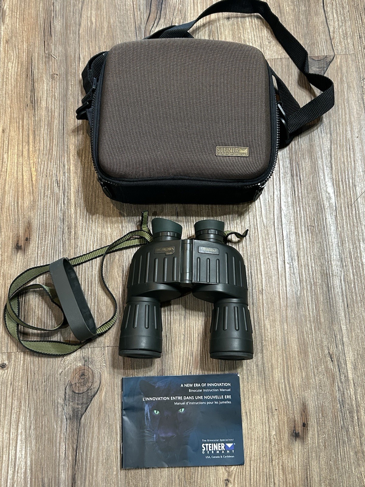 Steiner BIG HORN 12x40 Binoculars - Sports Auto-Focus - Made In Germany Steiner BIG HORN 12x40 Binoculars - Sports Auto-Focus - Made In Germany