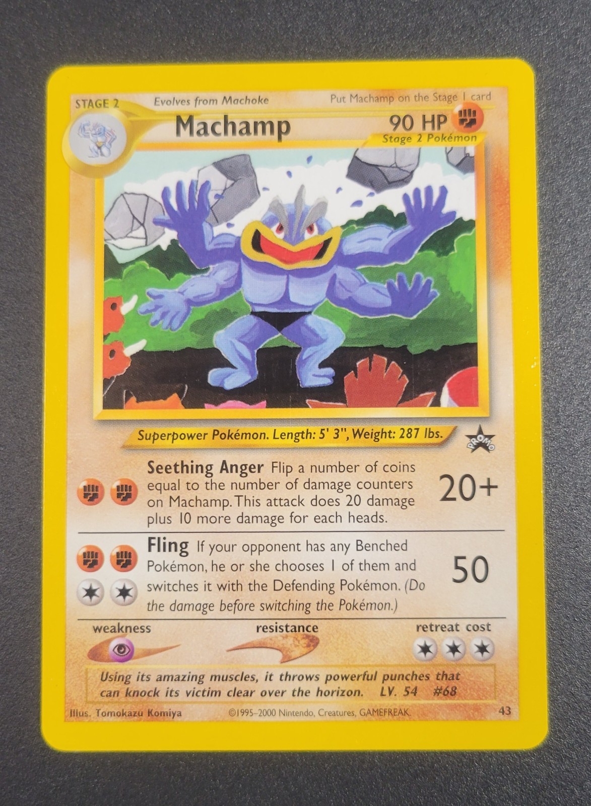 Machamp 43/53 Wotc Promo Regular