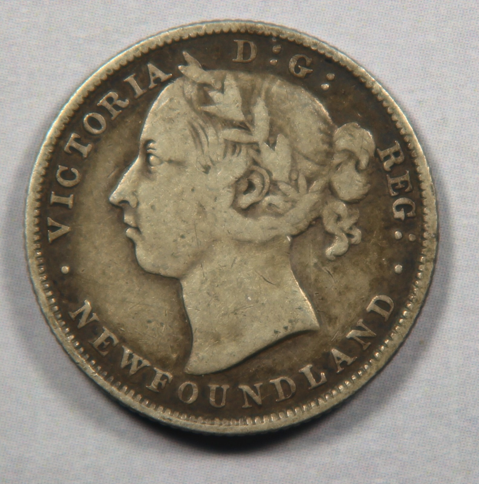 1888 Newfoundland Canada Victoria 20 Cents 20c