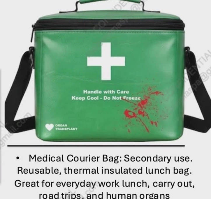 Resident Evil 2026 Popcorn Bucket Insulated Medical Courier Bag, Quick Ship