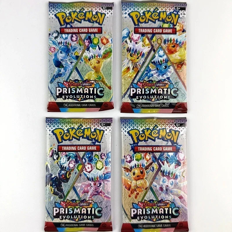 10/20 PCS Prismatic Evolution Battle Trading Cards English Collection Game Cards 10/20 PCS Prismatic Evolution Battle Trading Cards English Collection Game Cards