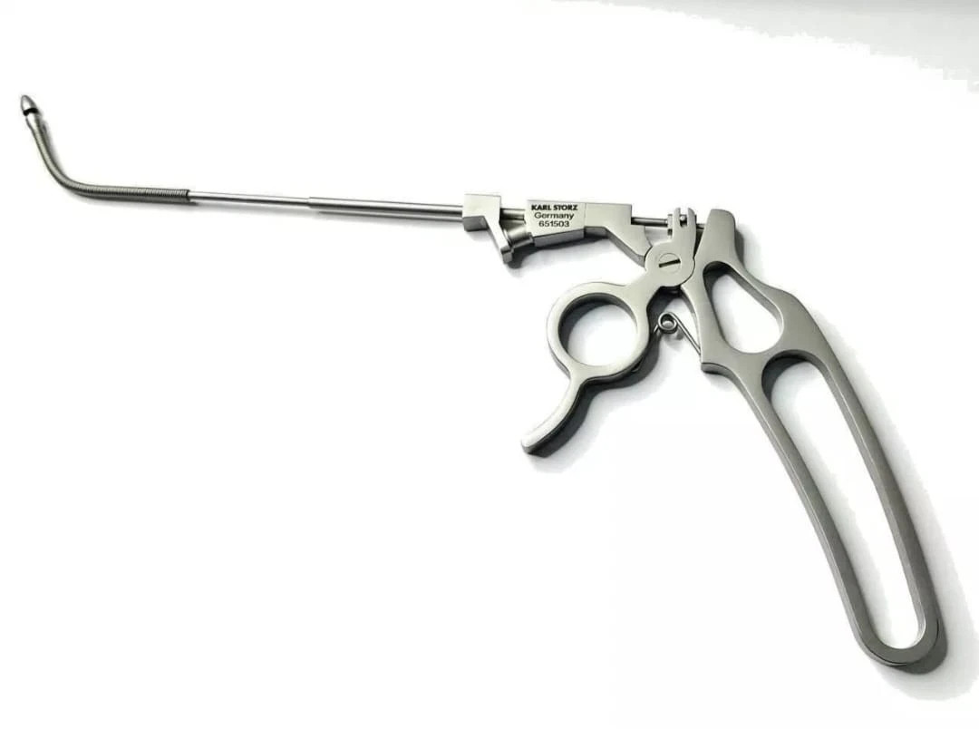 KARL STORZ 651503 HOSEMANN Frontal Sinus Nasal Recess Punch Circular Cutting 8\ KARL STORZ 651503 HOSEMANN Frontal Sinus Nasal Recess Punch Circular Cutting 8\