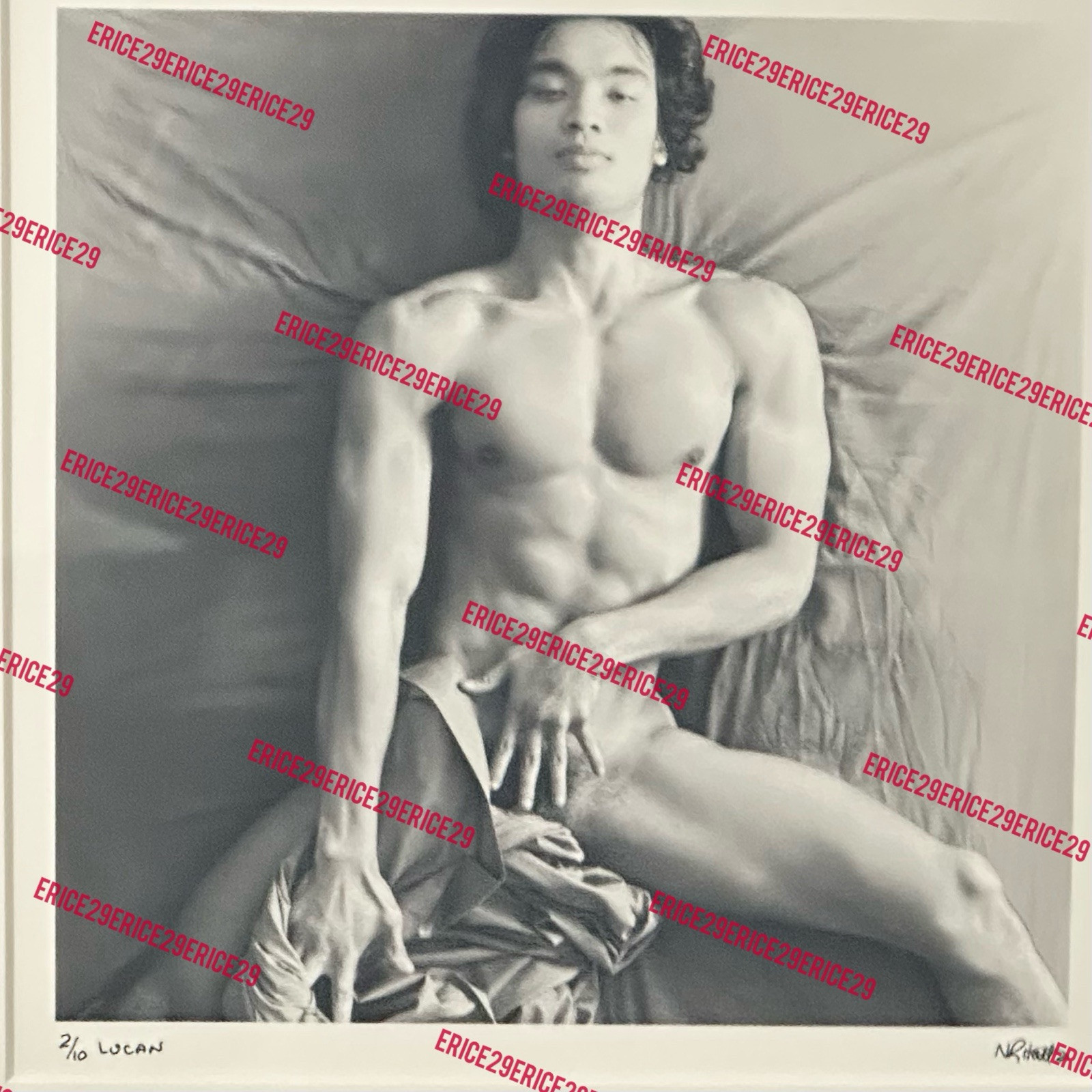 Norman Hatton Signed 1994 “Lucan” 2/10 Male Nude Beefcake LGBTQ Leslie Lohman NY Norman Hatton Signed 1994 “Lucan” 2/10 Male Nude Beefcake LGBTQ Leslie Lohman NY