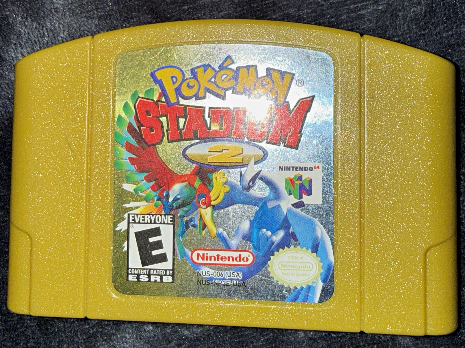 Pokémon Stadium 2 Nintendo 64 N64 Multiplayer Fighting Battle E NTSC-U/C Pokémon Stadium 2 Nintendo 64 N64 Multiplayer Fighting Battle E NTSC-U/C