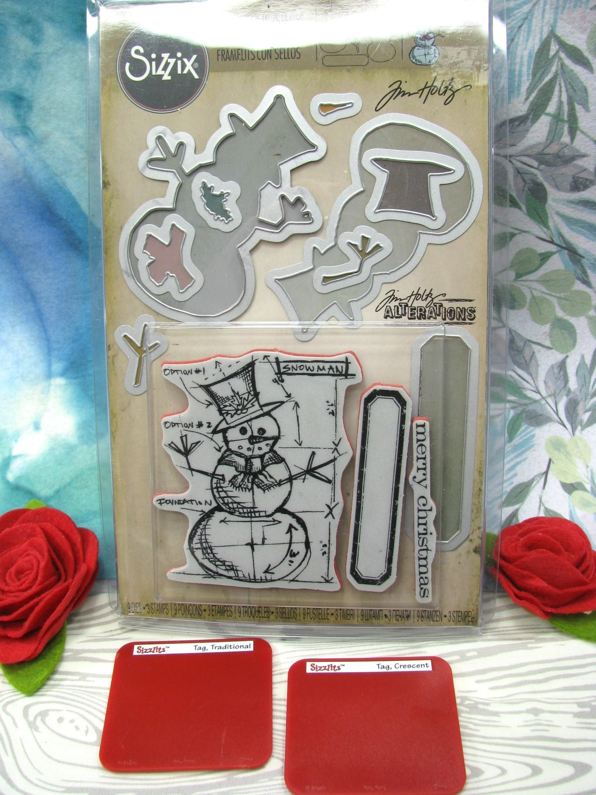 Tim Holtz, SIZZIX, SNOWMAN BLUEPRINT #659378 Framelits, RARE, RETIRED, Freebies Tim Holtz, SIZZIX, SNOWMAN BLUEPRINT #659378 Framelits, RARE, RETIRED, Freebies