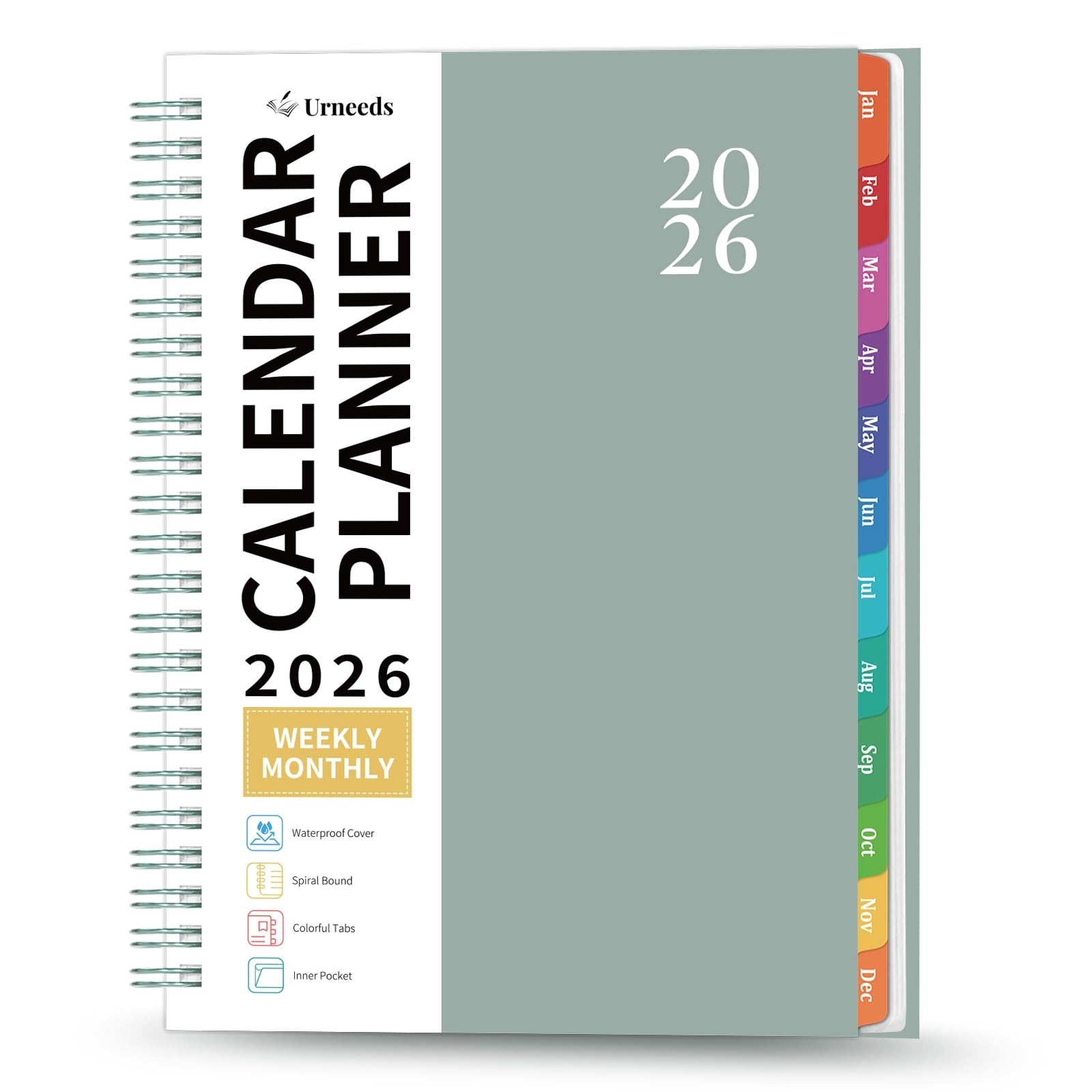 2026-2027 Planner - 2026 Weekly and Monthly from 8.5\