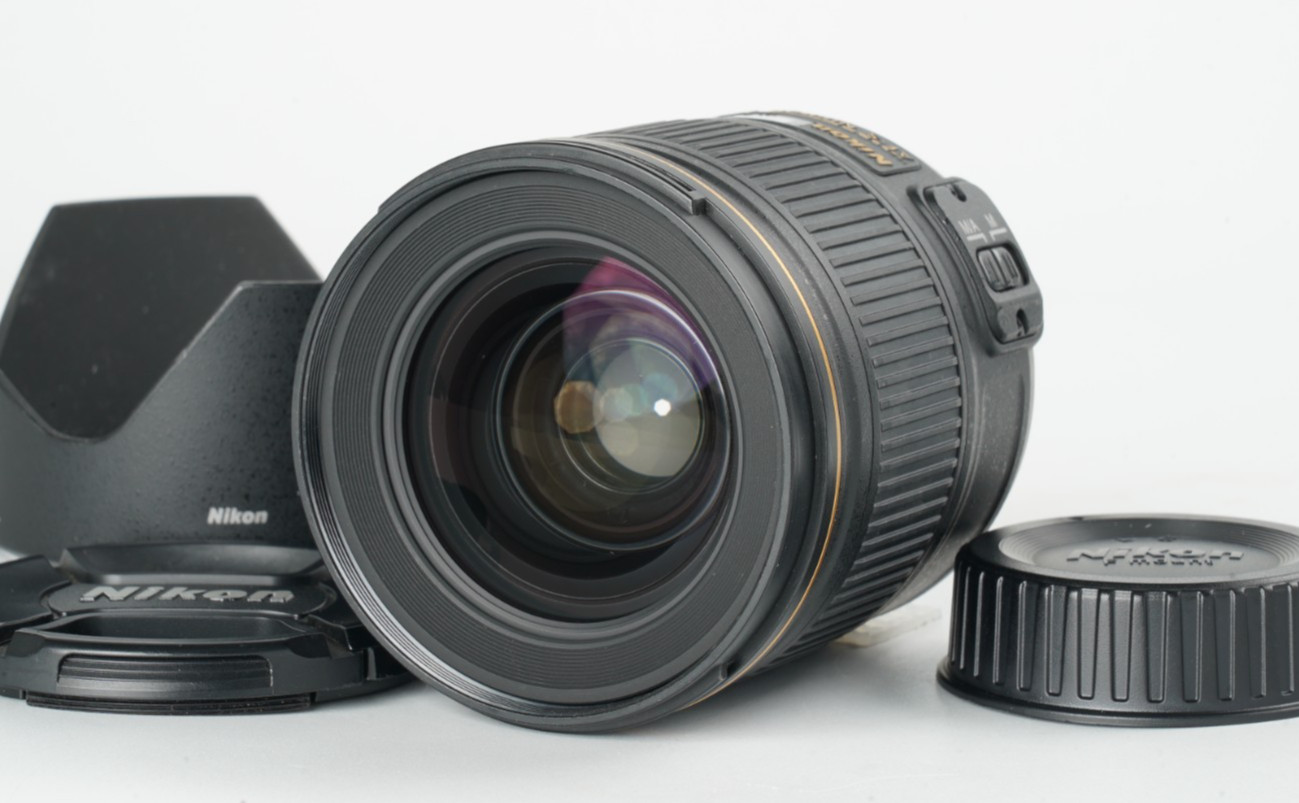 [Exc+++] Nikon AF-S NIKKOR 28mm F/1.8 G Wide Angle Lens #5049A