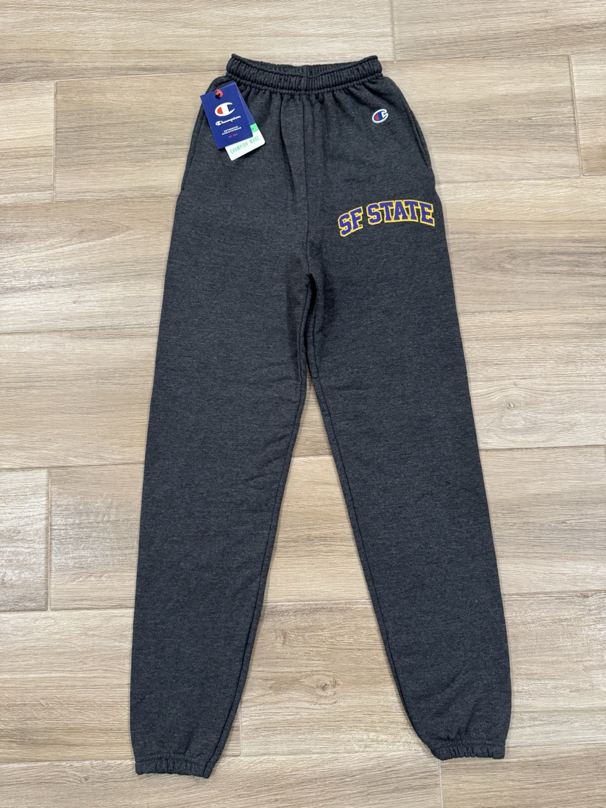 Champion San Francisco State Sweatpants XS Adult Gray Champion SFSU Gators 28\