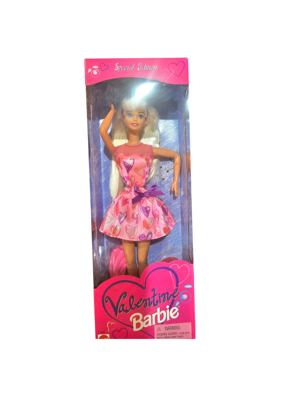 Valentine Barbie 1997 Special Edition Barbie Doll Vintage Collectible Valentine Barbie 1997 Special Edition Barbie Doll Vintage Collectible