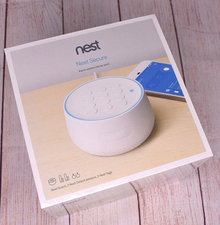 NEW SEALED Nest Secure Alarm System Starter Pack (H1500ES)