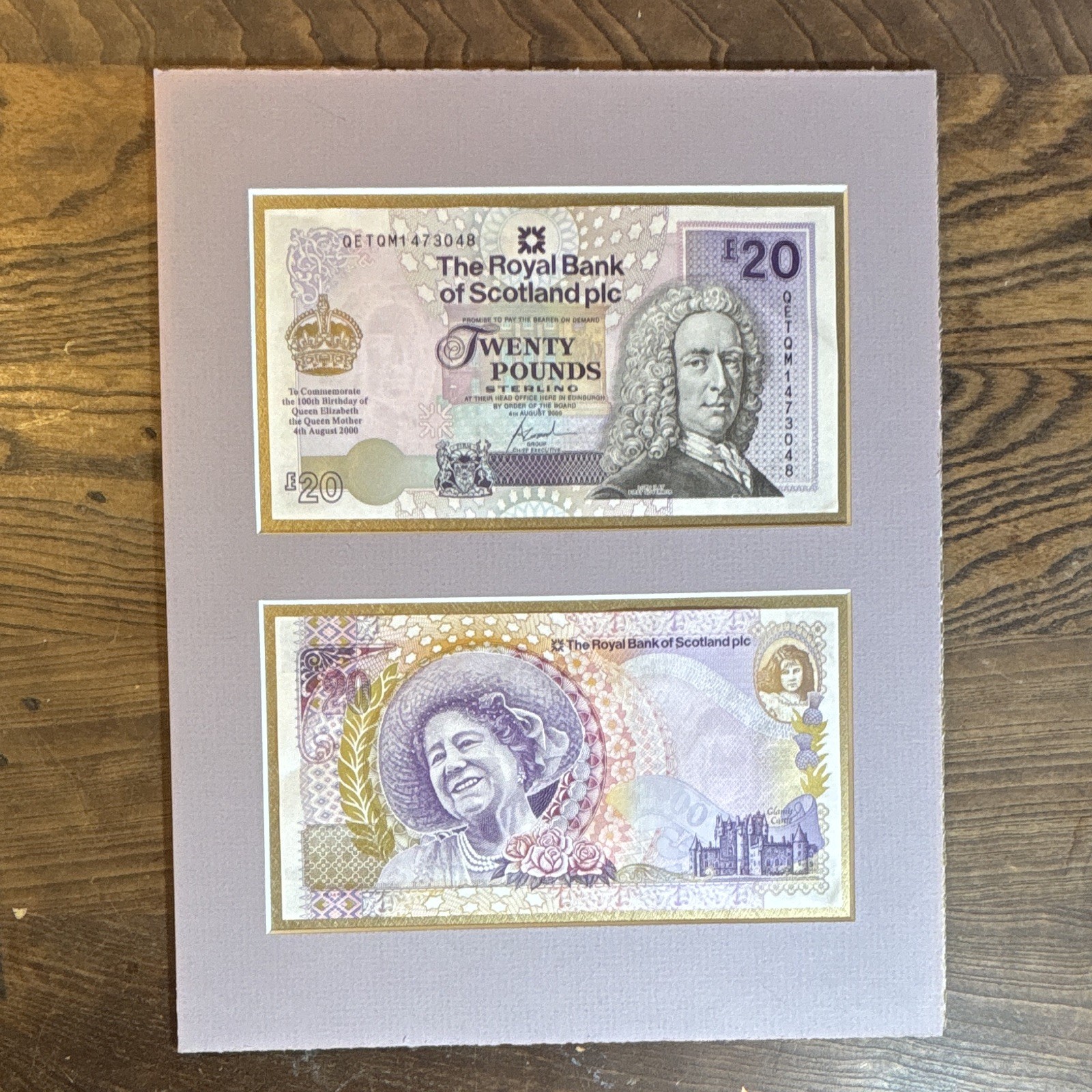Royal Bank of Scotland £20 Twenty Pounds Banknote 2000 Commemorative Scotland Royal Bank of Scotland £20 Twenty Pounds Banknote 2000 Commemorative Scotland