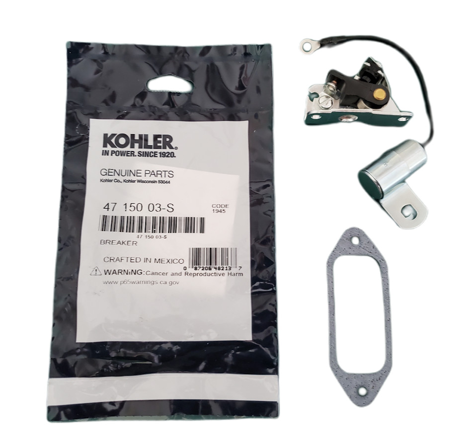 OEM Points + Condenser Set for Kohler K-Series K91, K141, K161, K181, K241, K301 OEM Points + Condenser Set for Kohler K-Series K91, K141, K161, K181, K241, K301
