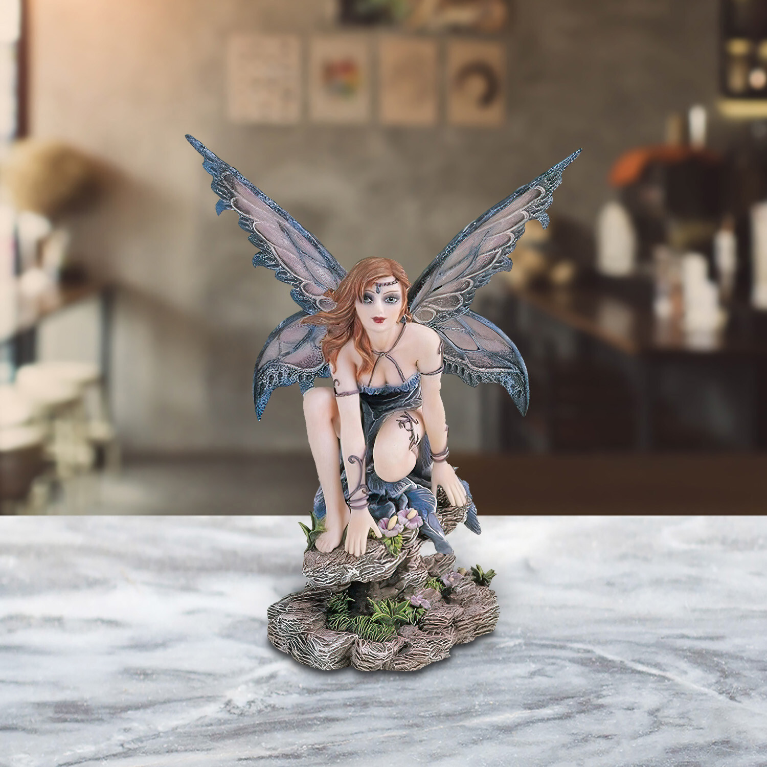 Fairy with Butterfly Winged Statue 8 Fairy with Butterfly Winged Statue 8