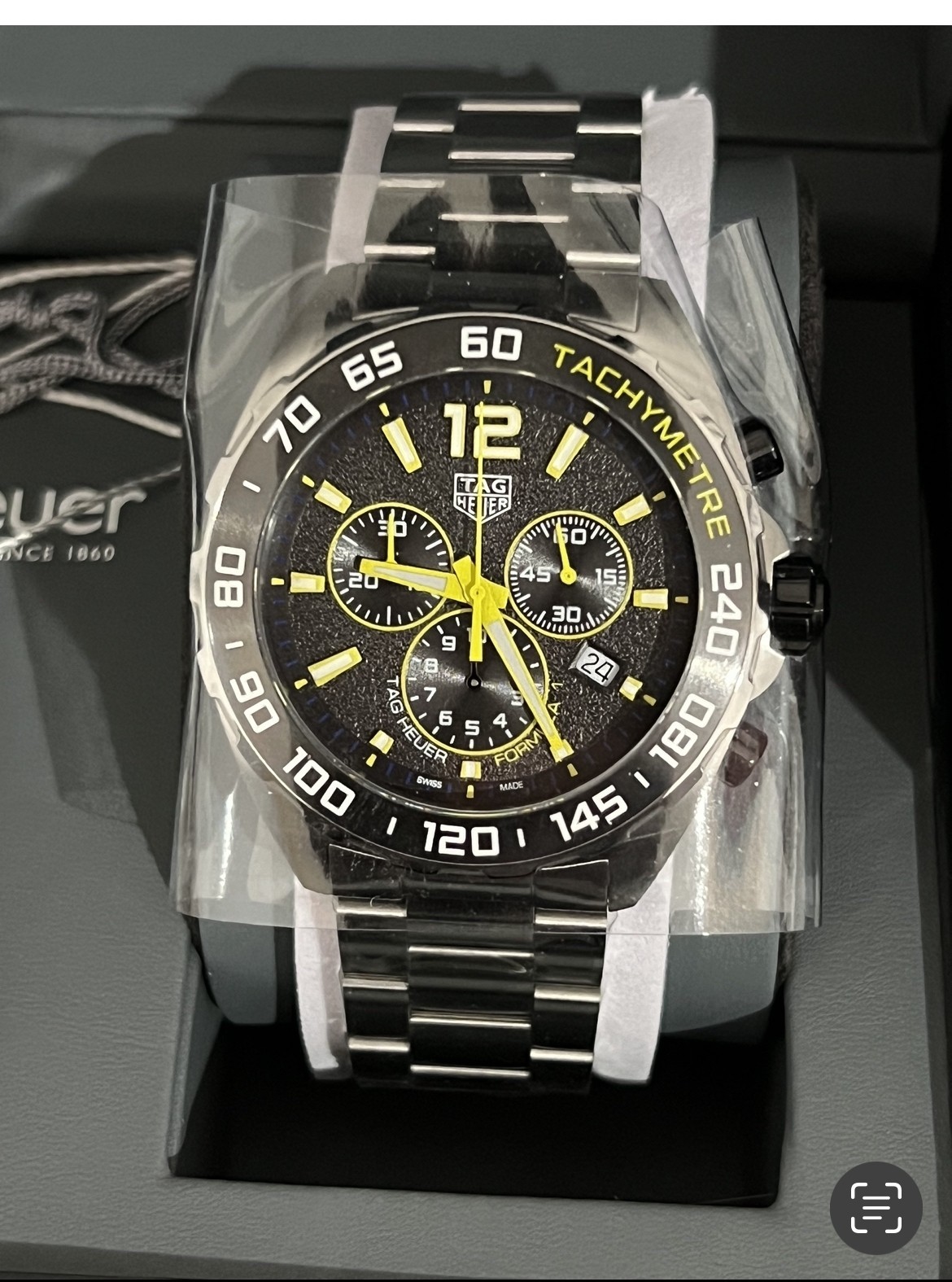 TAG HEUER Formula 1 🟡Sandstone Dial 🟡 *Ceramic Bezel* CAZ101AG 🏁🏎️