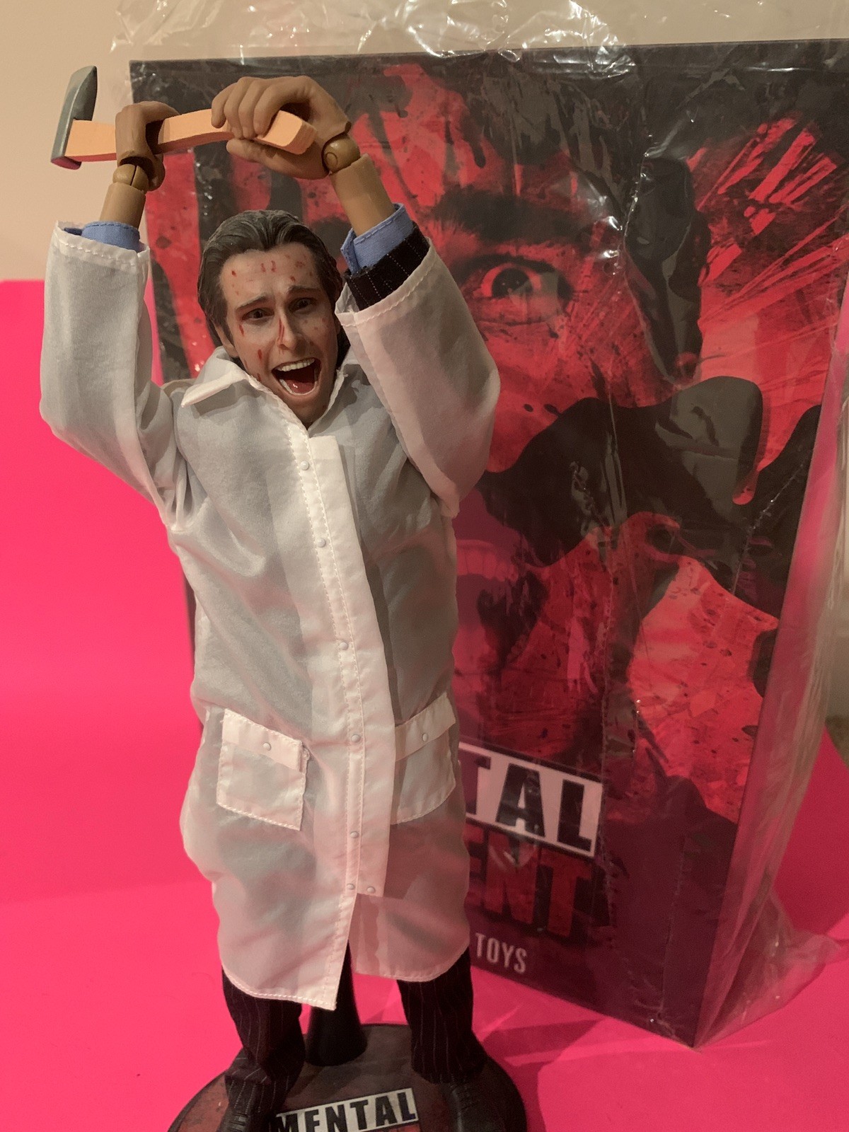 PRESENT TOYS Mental Patient Christian Bale 1/6 Scale Figure American Psycho