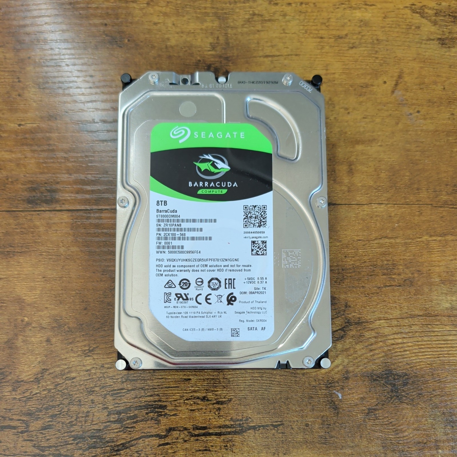 Seagate Barracuda 8TB 3.5\