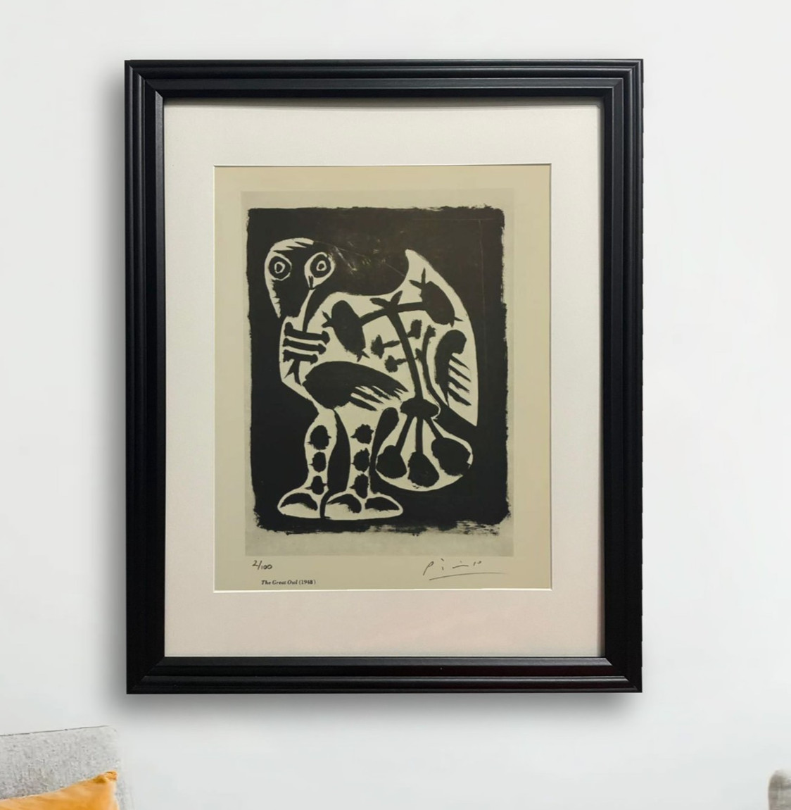 Pablo Picasso Hand-Signed Original Print With COA and +$3,500 USD Appraisal Pablo Picasso Hand-Signed Original Print With COA and +$3,500 USD Appraisal