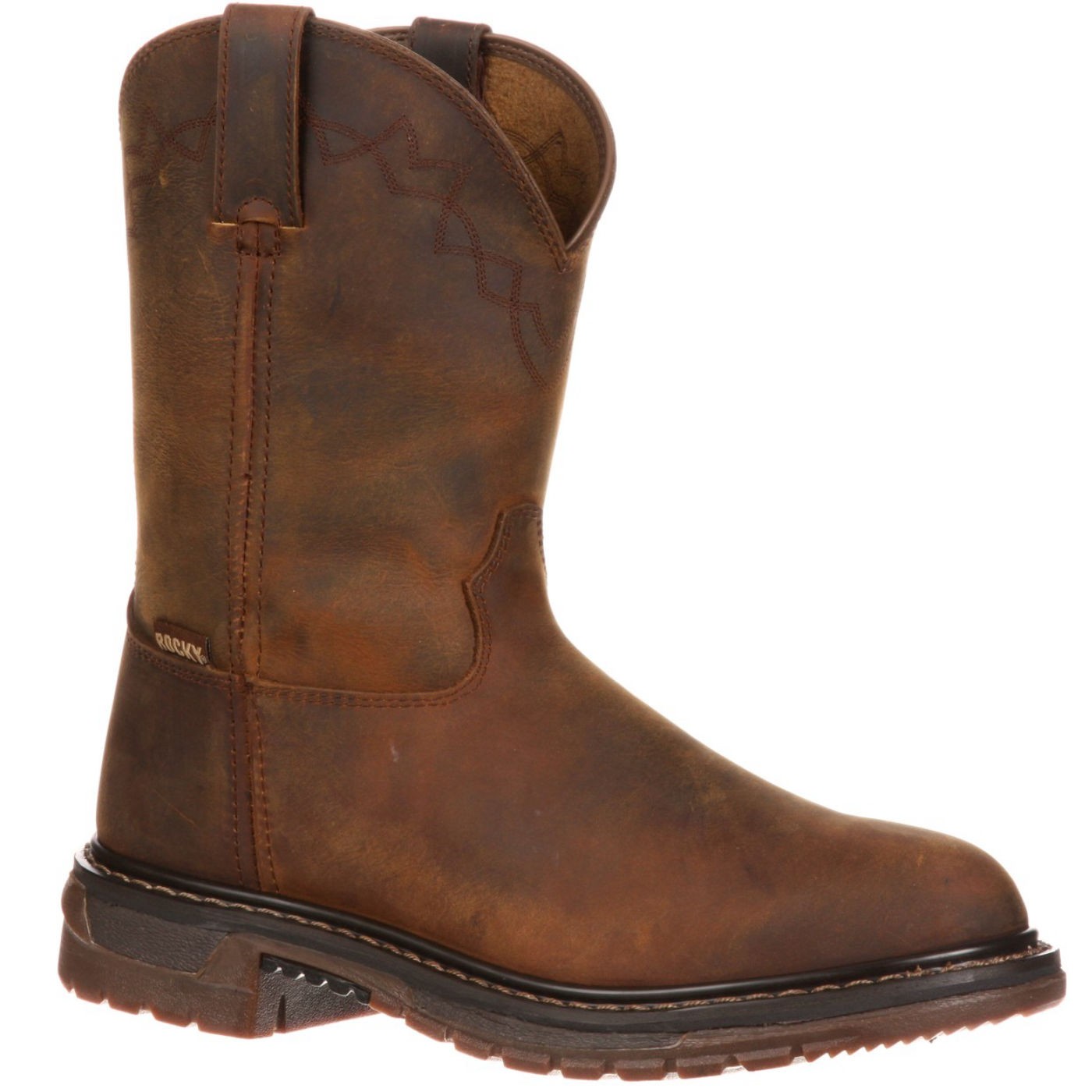Rocky Original Ride Roper Western Boot FQ0001108 - Durable Men's Cowboy Boots