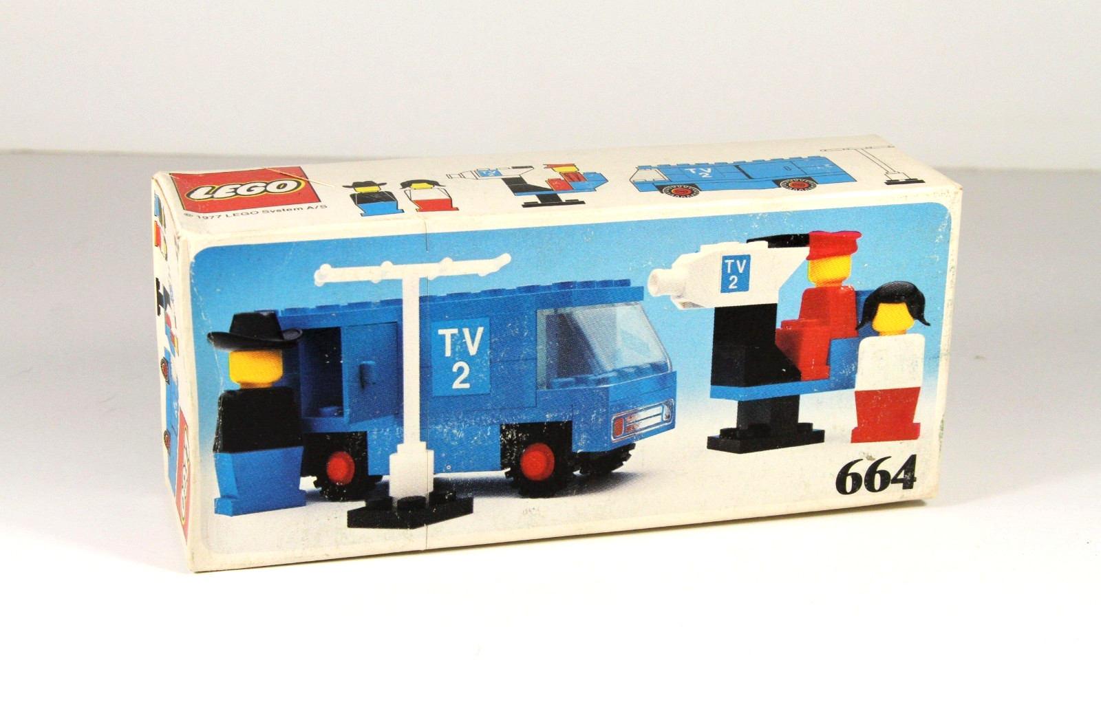 New Lego Set 664, TV Crew, Vintage 1977
