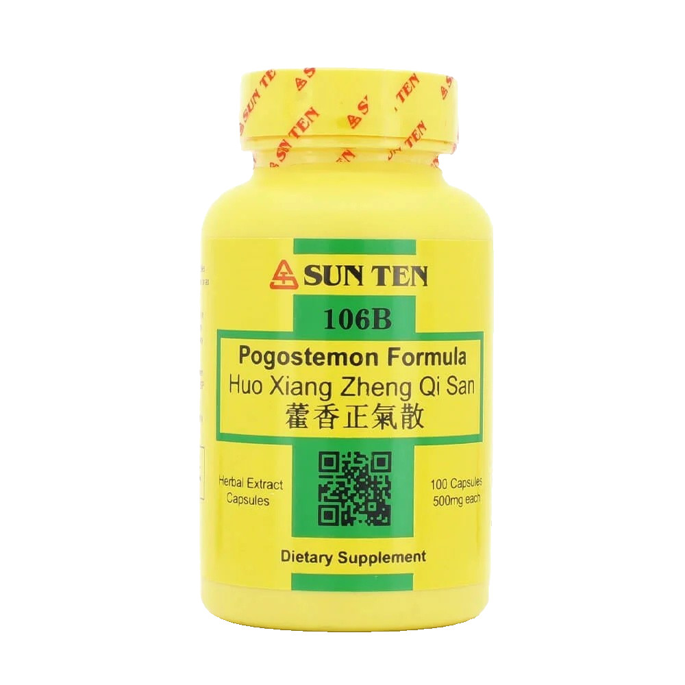 Sun Ten  - Pogostemon Formula 106B - 100 Capsules