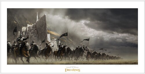 PRE-ORDER WETA Workshop - The Lord of the Rings Trilogy - Faramir\'s Charge Art P