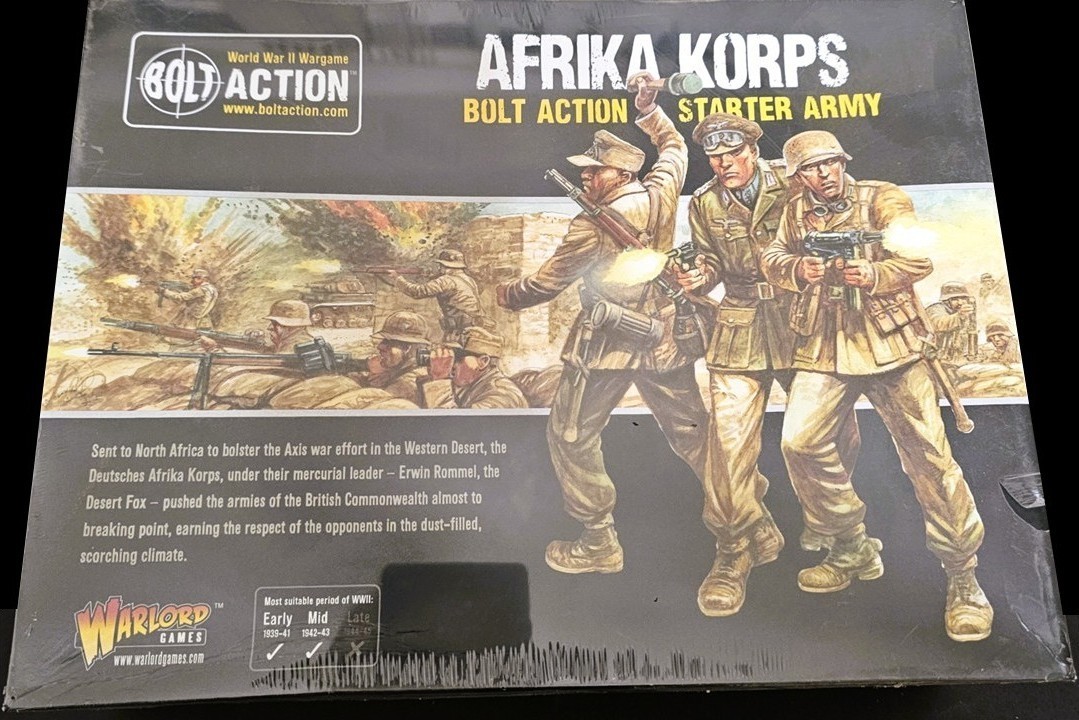 28mm Bolt Action Afrika Korps Starter Army