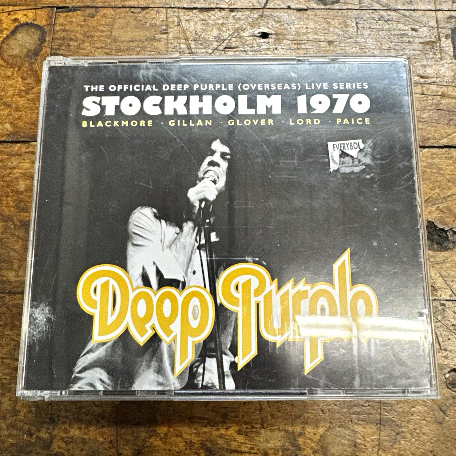Deep Purple Stockholm 1970 Live Remastered CD 2014 earMUSIC Hard Rock Deep Purple Stockholm 1970 Live Remastered CD 2014 earMUSIC Hard Rock