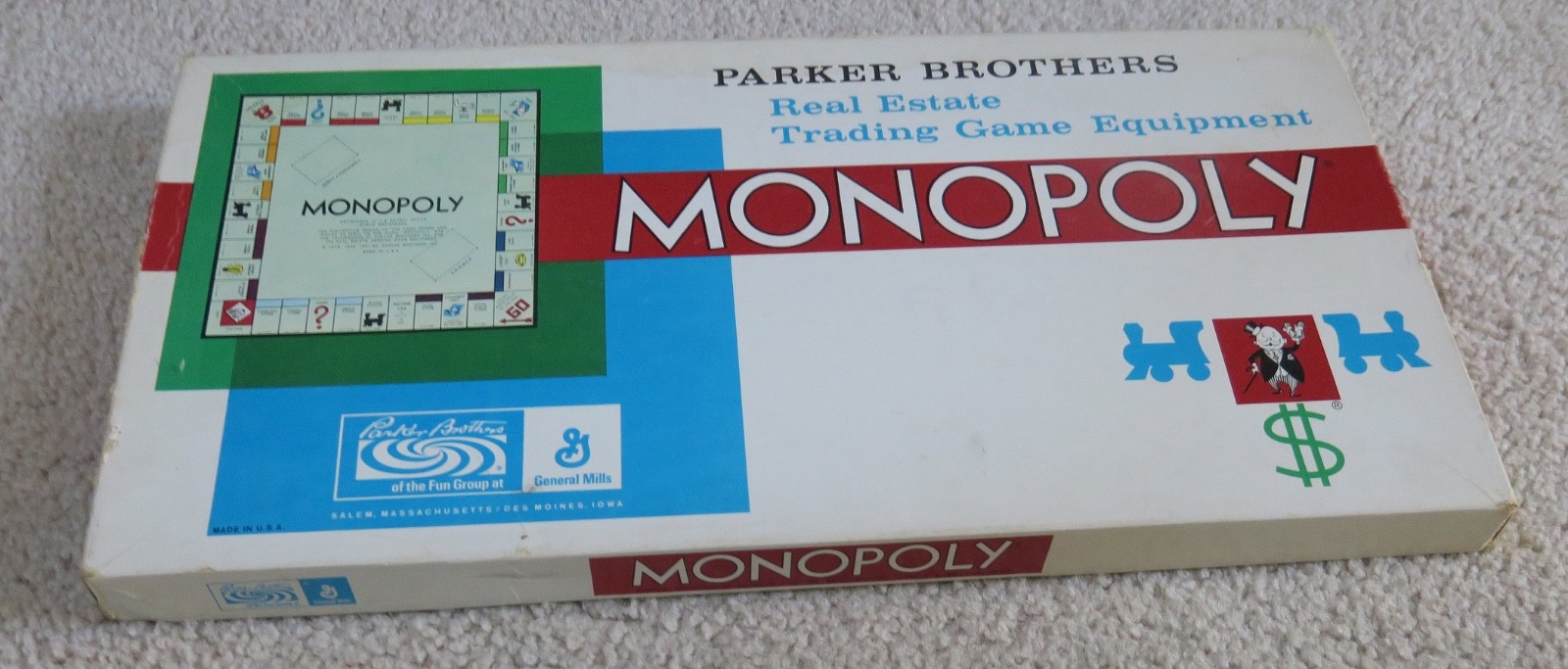 Vintage 1961 Monopoly Board Game Rare Original Old Complete Excellent Condition Vintage 1961 Monopoly Board Game Rare Original Old Complete Excellent Condition