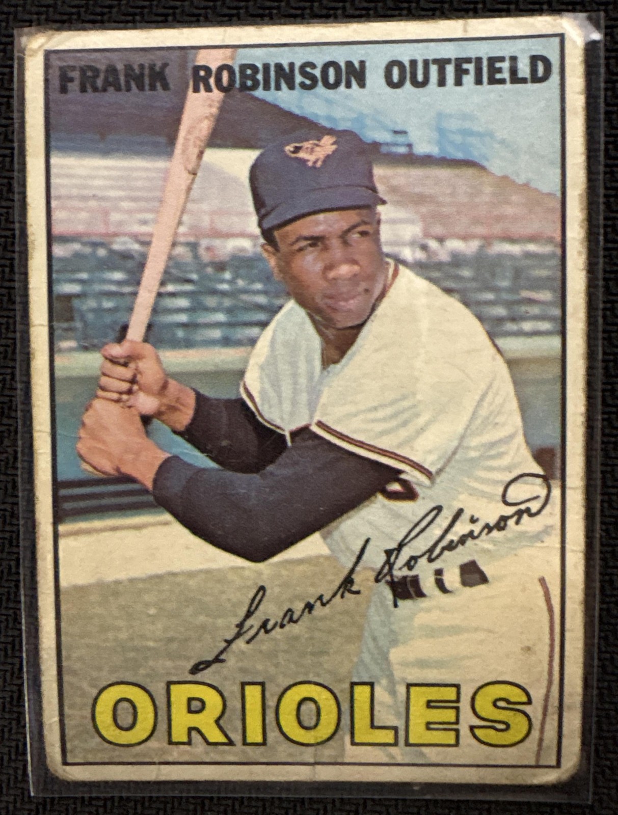1967 Topps Frank Robinson #100 Orioles 1967 Topps Frank Robinson #100 Orioles