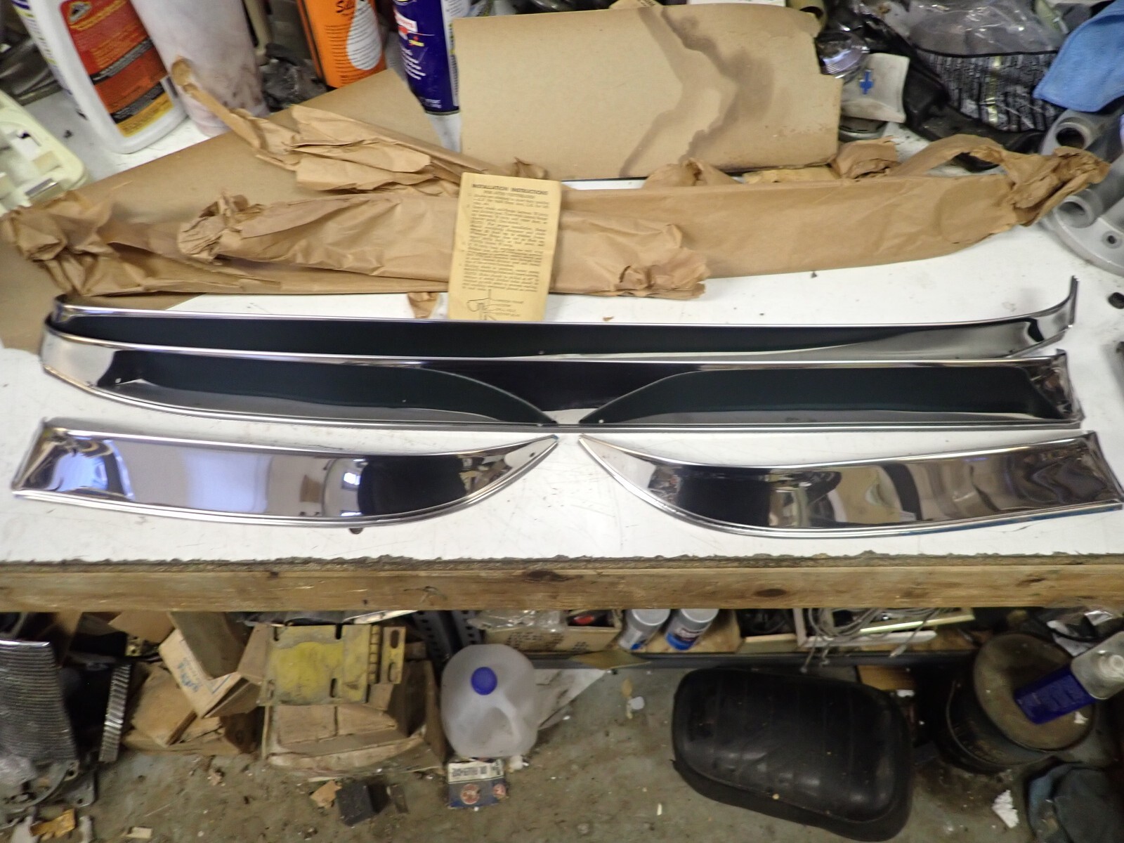 NOS 1961 1962 Chevrolet Pontiac Buick Oldsmobile 2 Dr Sedan Chrome Ventshades NOS 1961 1962 Chevrolet Pontiac Buick Oldsmobile 2 Dr Sedan Chrome Ventshades