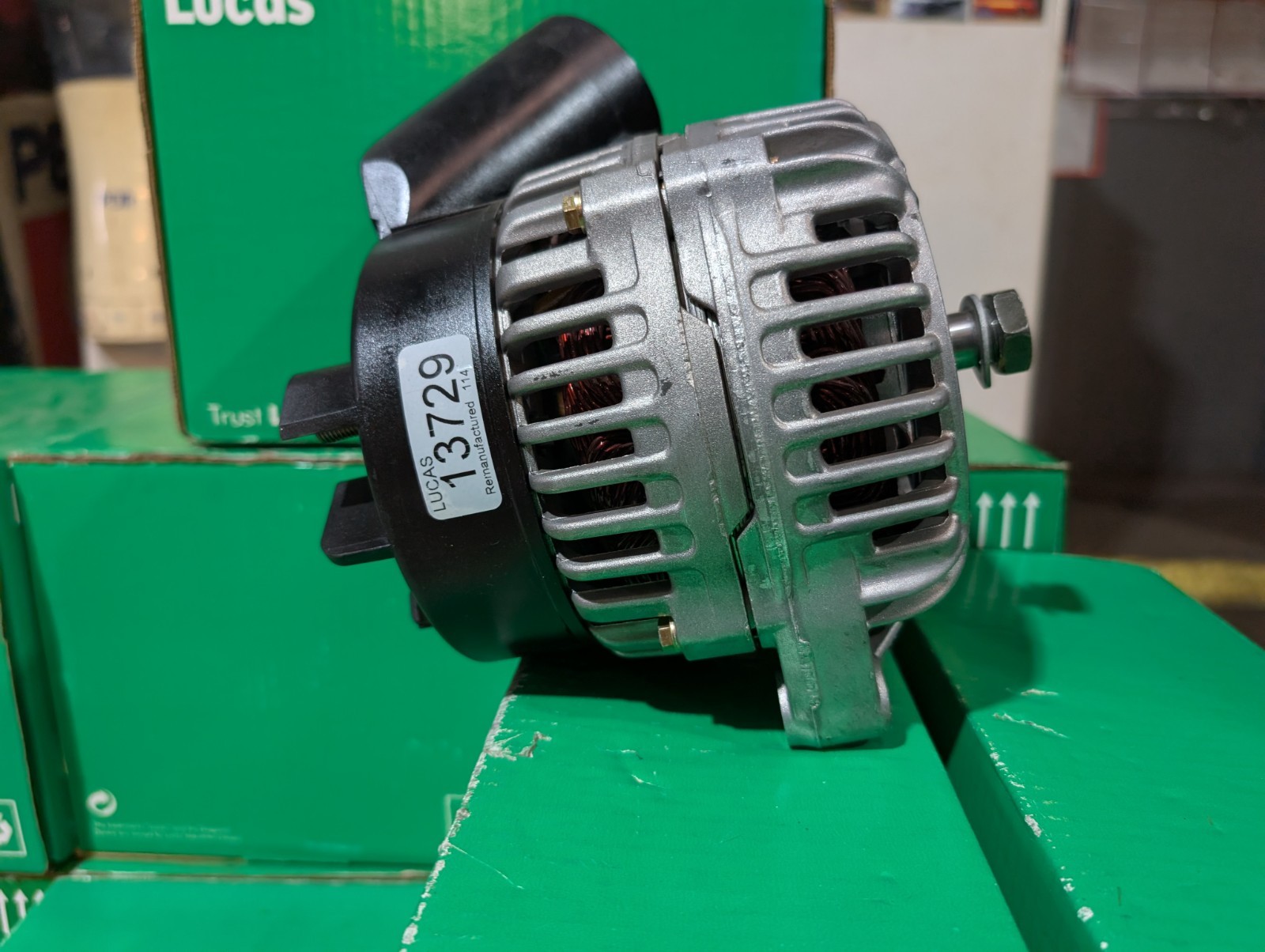 Lucas Remanufactured Alternator Lucas 13729/ 12311741138 NO CORE CHARGE