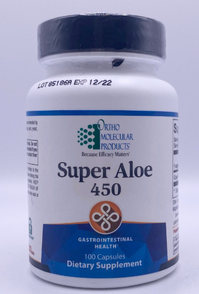 Ortho Molecular Products Super Aloe 450 - 100 Caps Ortho Molecular Products Super Aloe 450 - 100 Caps